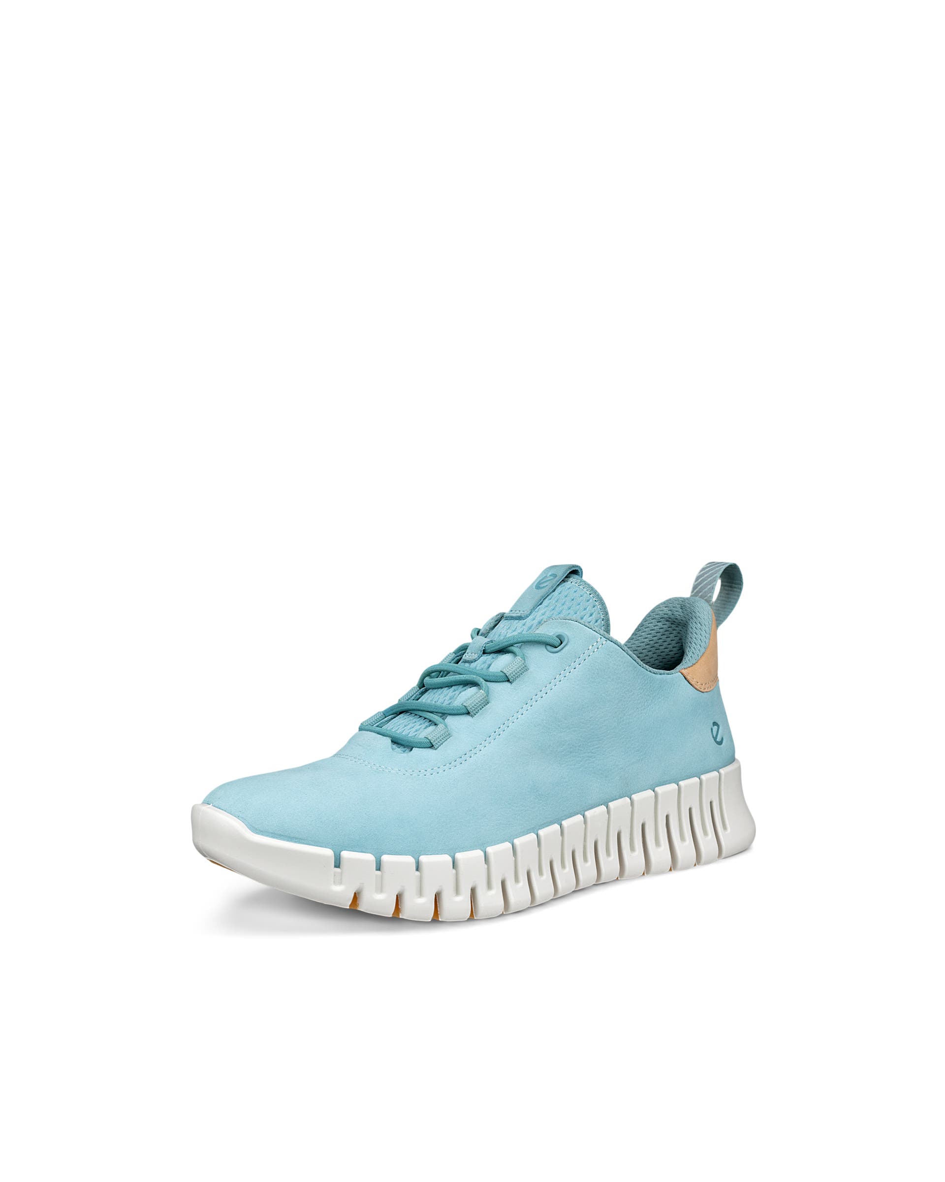 ECCO® Gruuv Damen Sneaker aus Nubukleder - Blau - Main