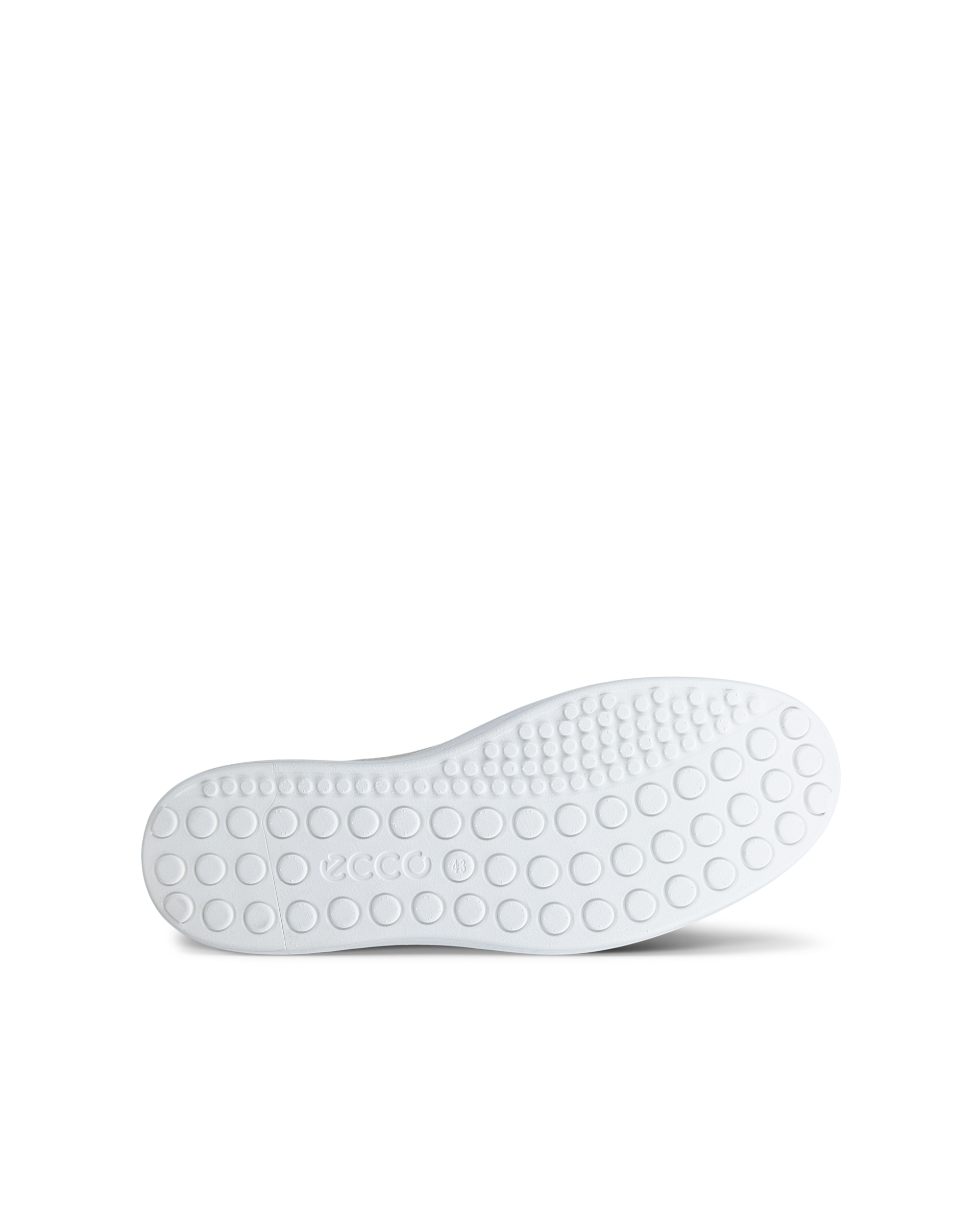 Chaussure à enfiler en nubuck ECCO® Soft 60 pour homme - Beige - Sole
