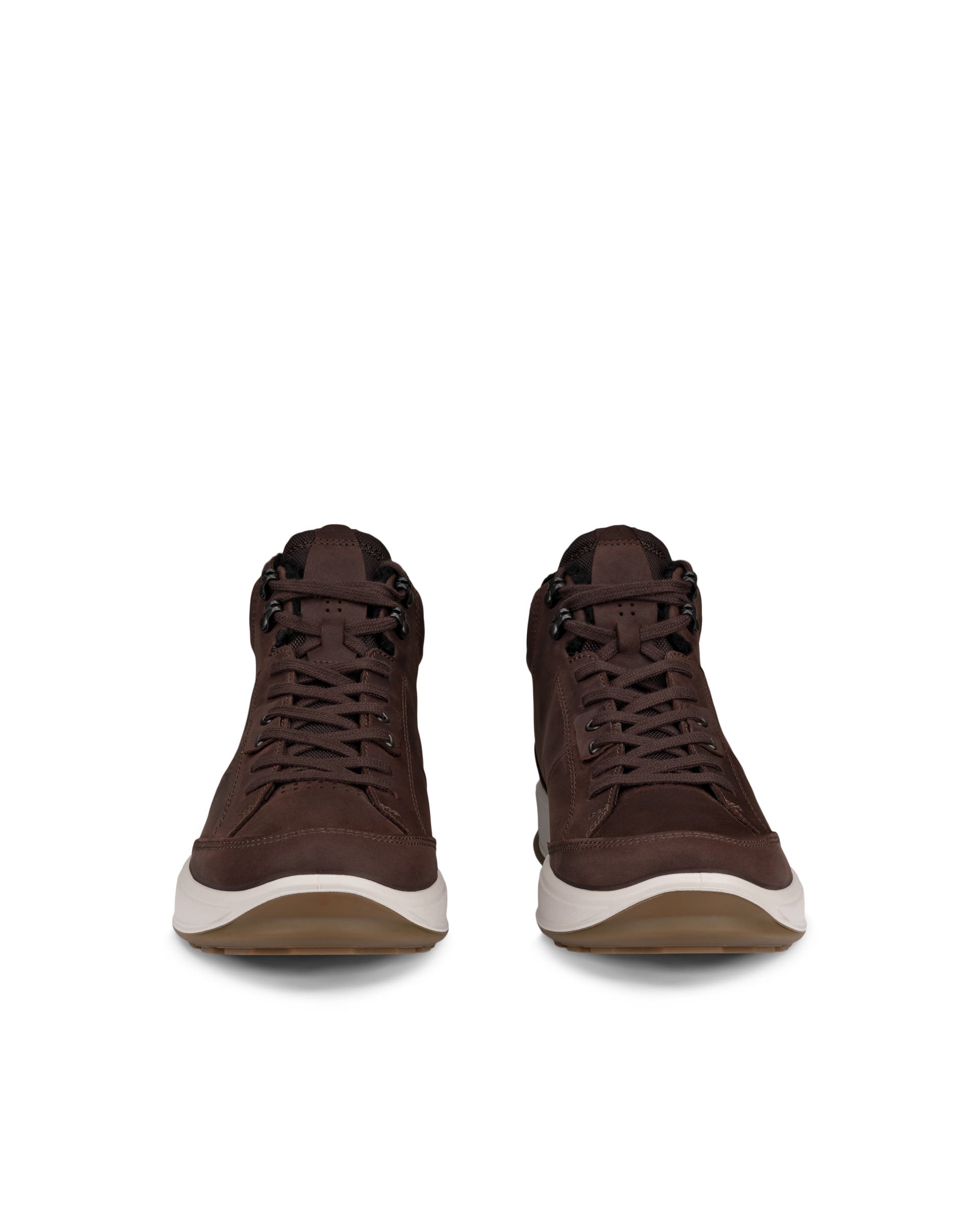 Botines impermeable de nobuk ECCO® Byway 2.0 para hombre - Marrón - Front pair