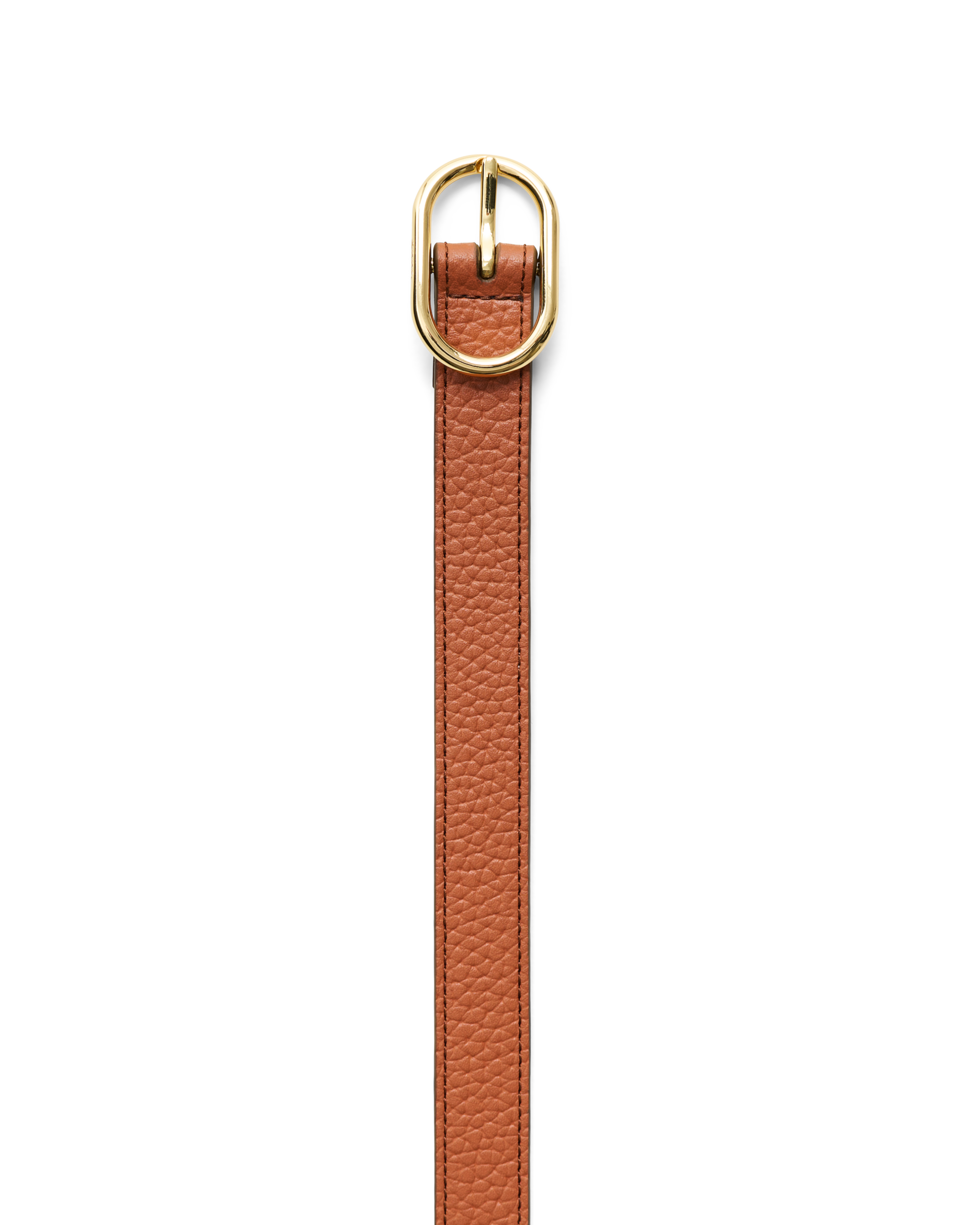 ECCO Belts Pebble Leather — Brown