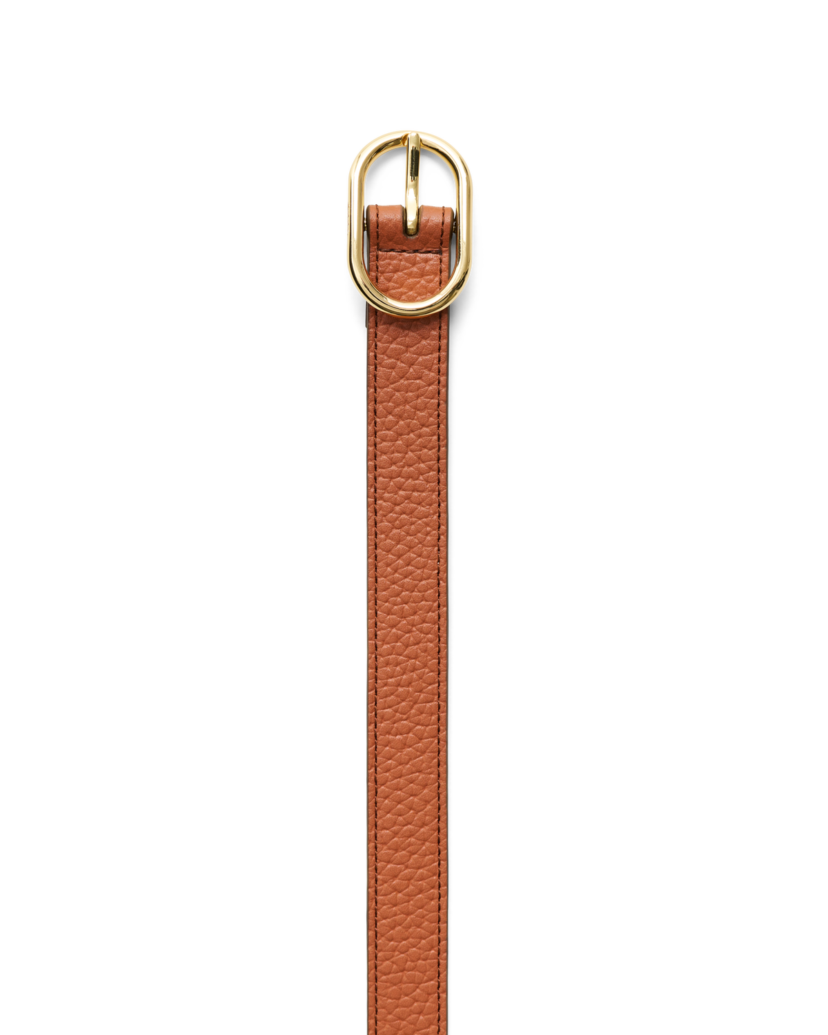 ECCO Belts Pebble Leather — Brown