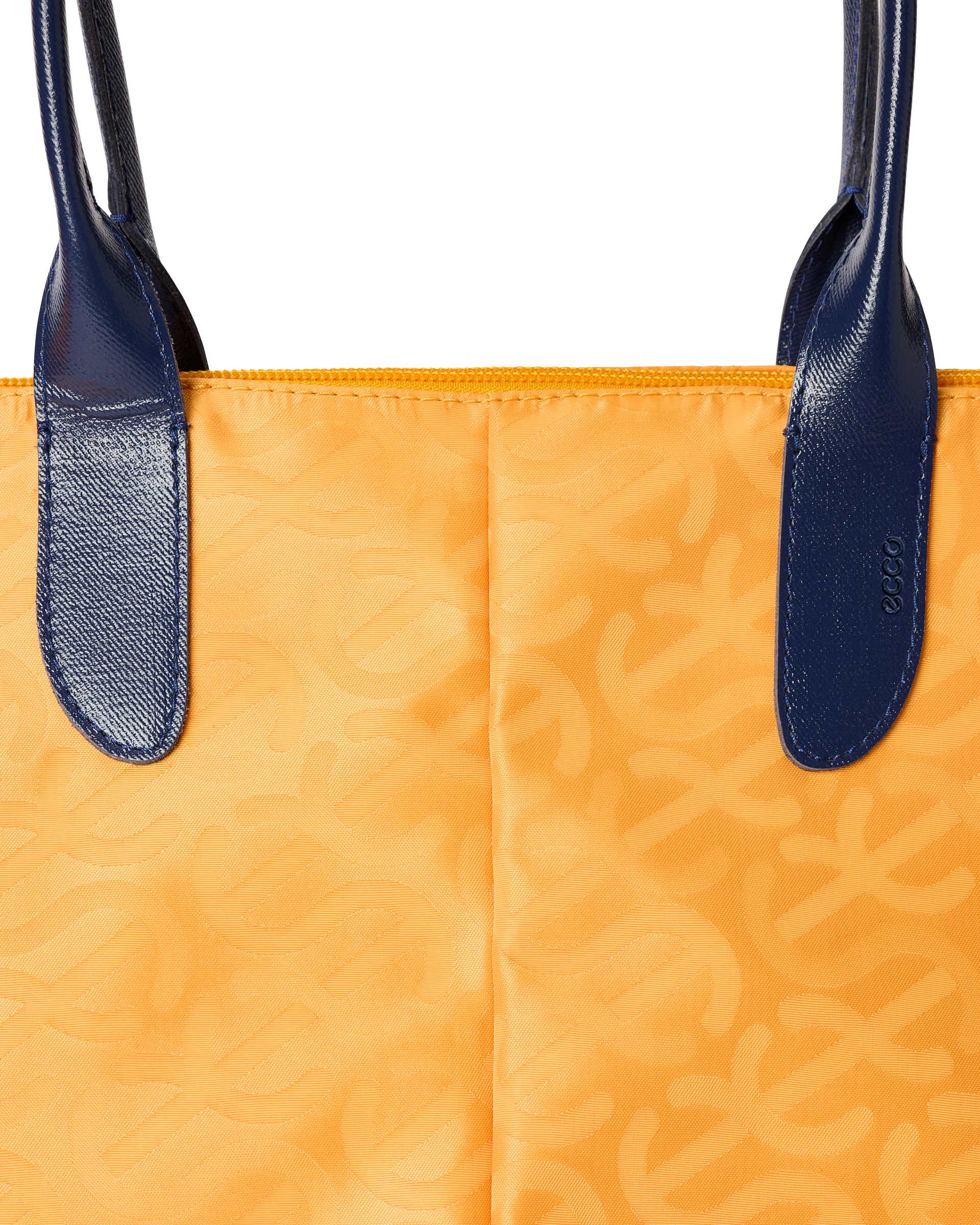 ECCO® Tote Shopper aus Leder - Orange - Detail-1