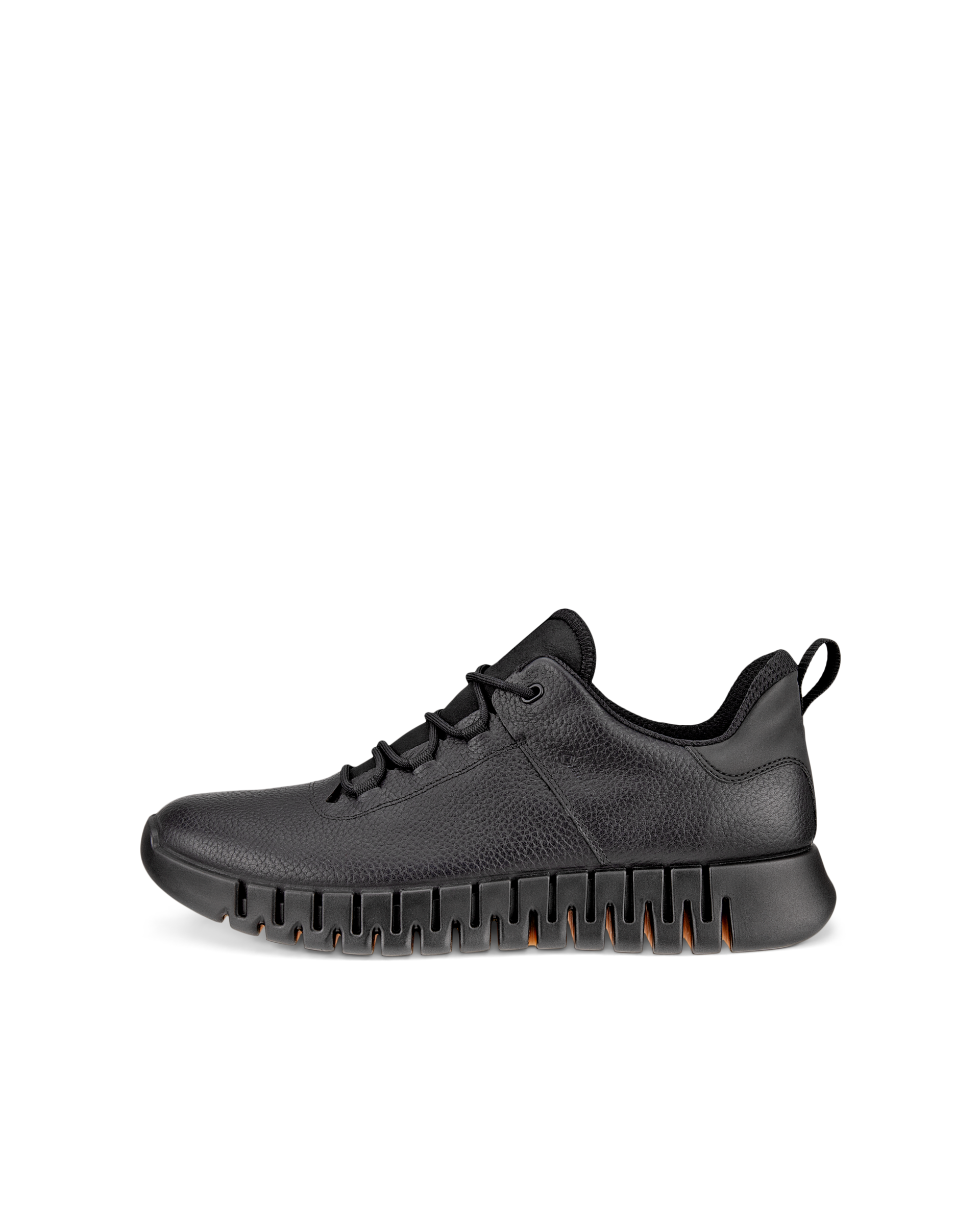 ECCO® Gruuv Herren Ledersneaker mit Gore-Tex - Schwarz - Outside