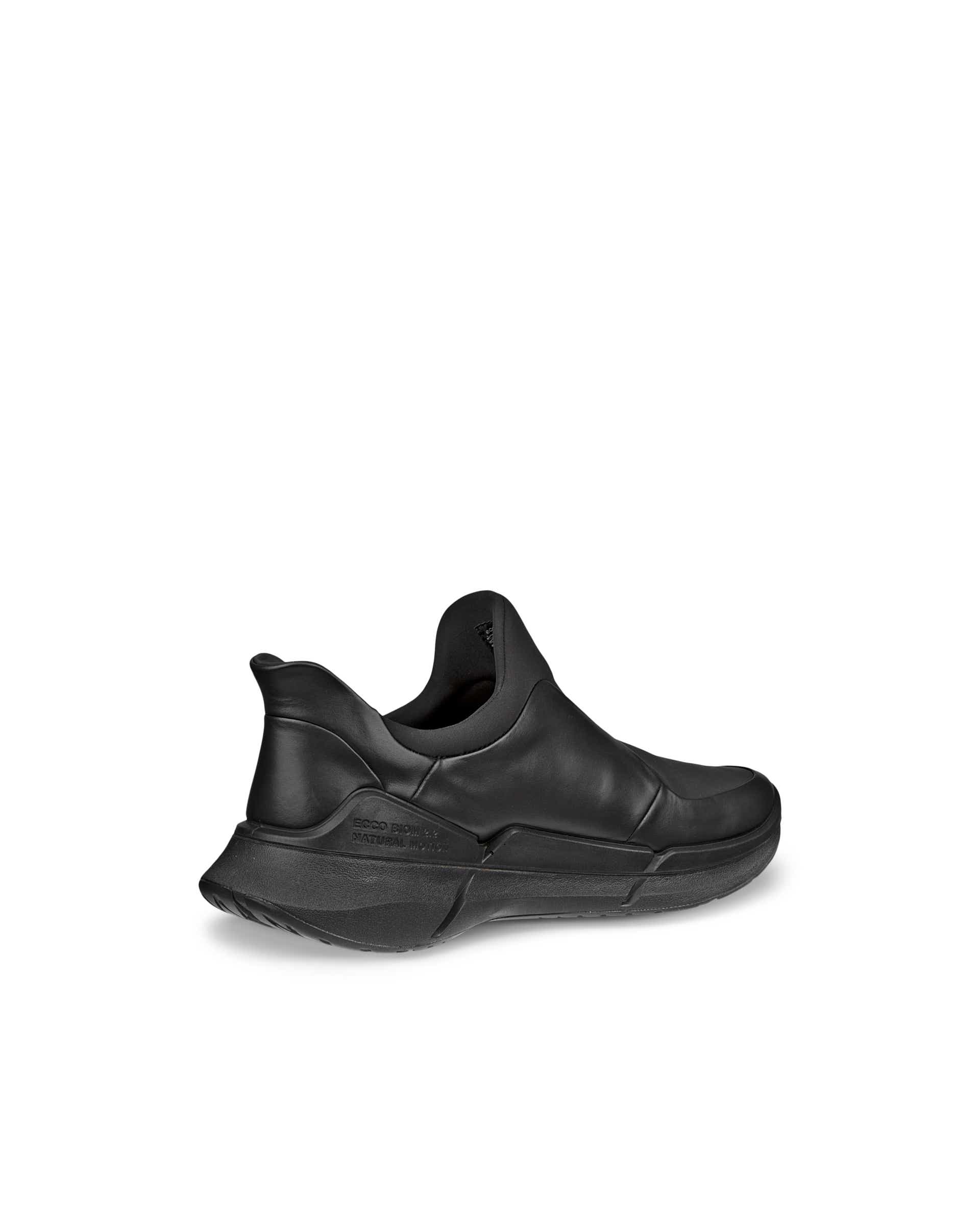 ECCO® Biom 2.0 Herren Slip-On-Sneaker aus Leder - Schwarz - Back