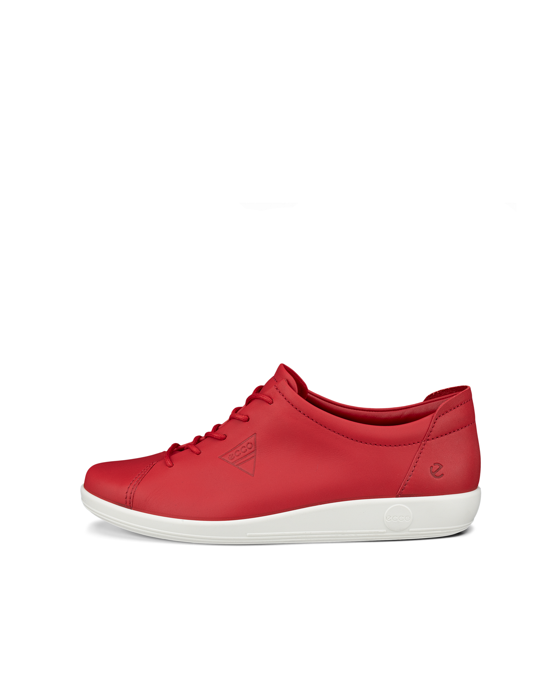 ECCO SOFT 2.0 WOMEN'S SHOE - Red - Outside
