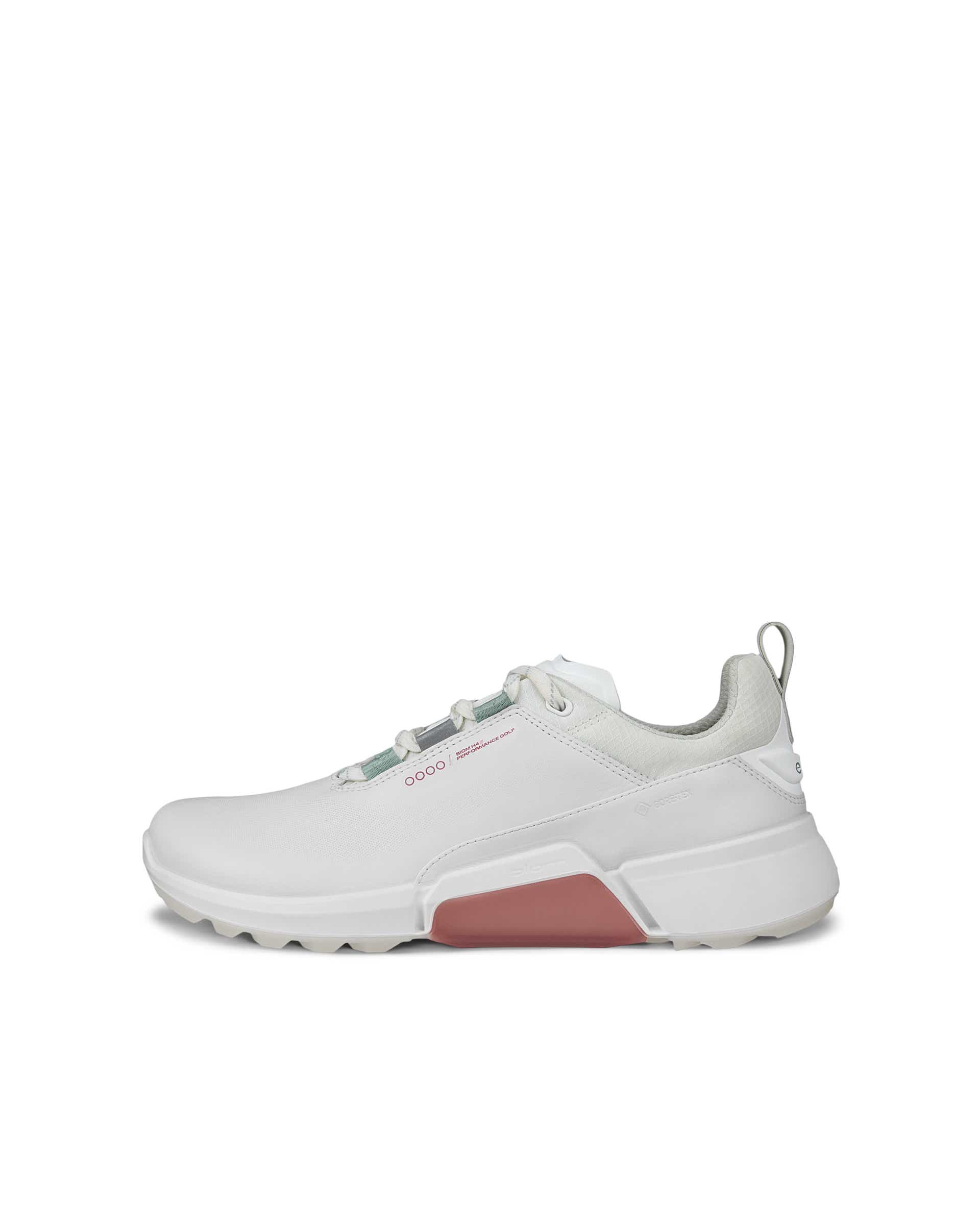 ECCO Golf BIOM H4 ウィメンズ レザーGore-Texゴルフシューズ | ピンク