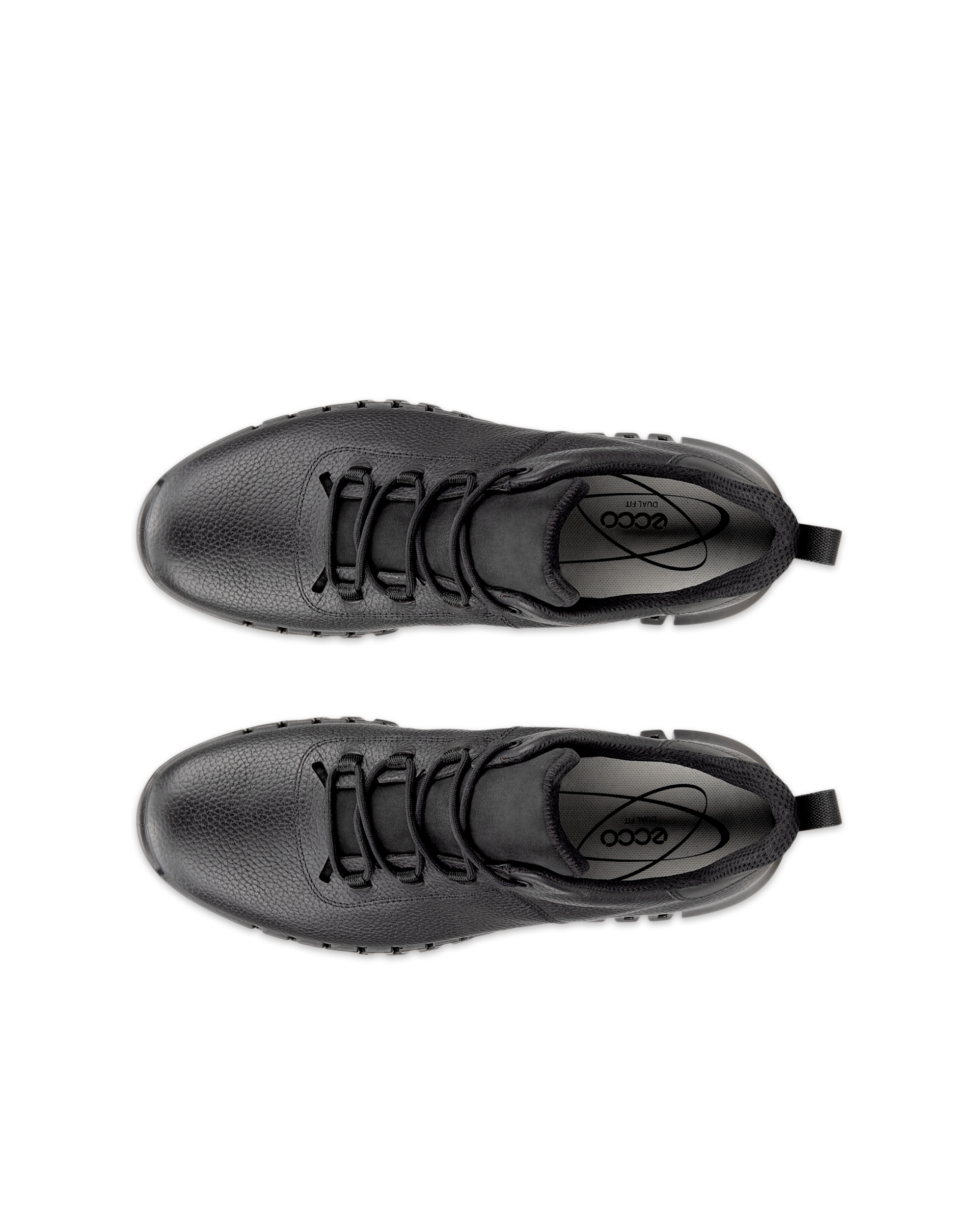 ECCO® Gruuv férfi Gore-Tex bőr sneaker - Fekete - Top left pair