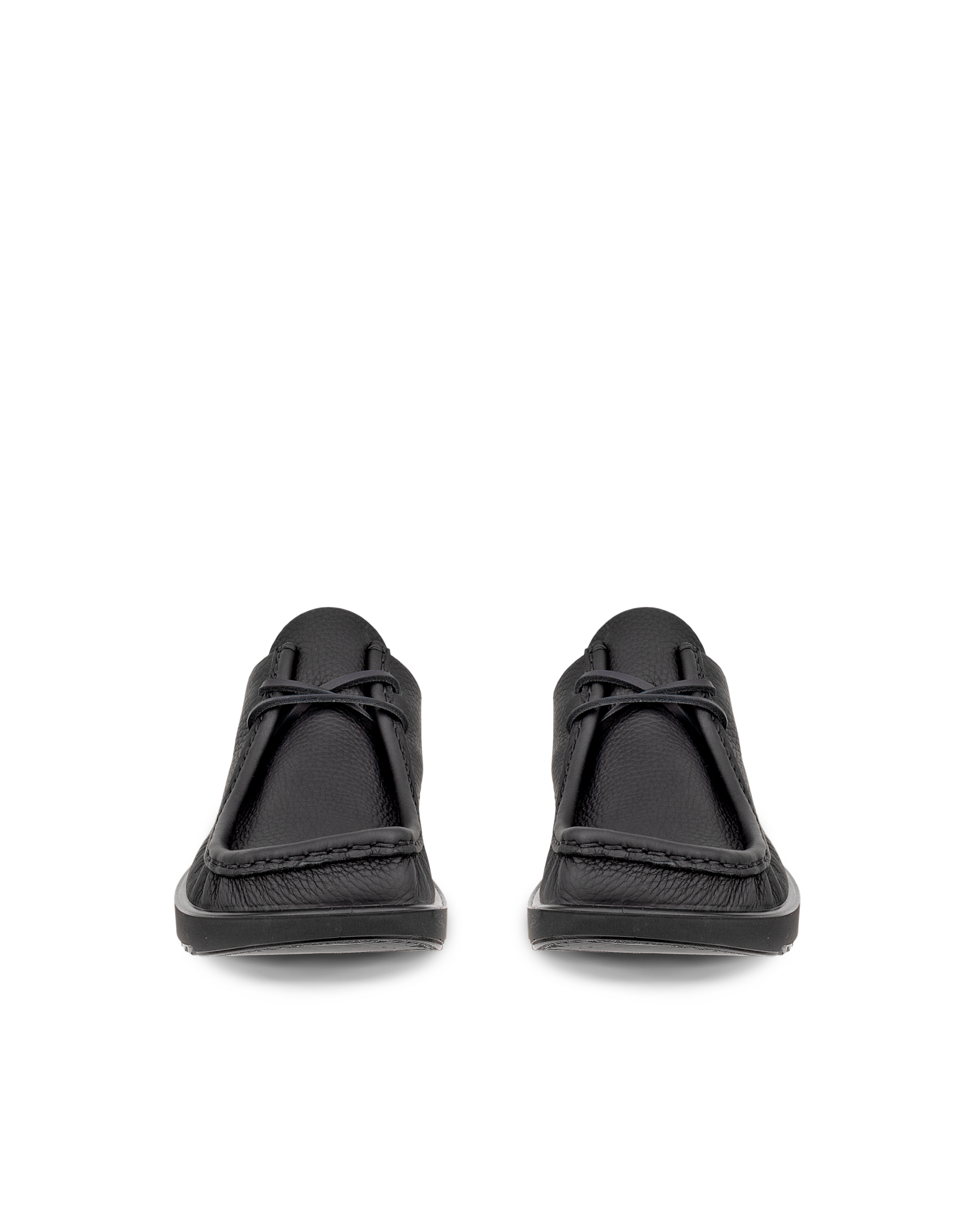 ECCO® JOKE Herren Lederschnürschuh - Schwarz - Front pair