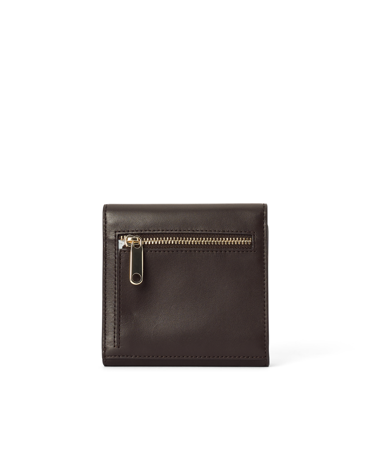 ECCO Wallet E Wave Lock — Brown