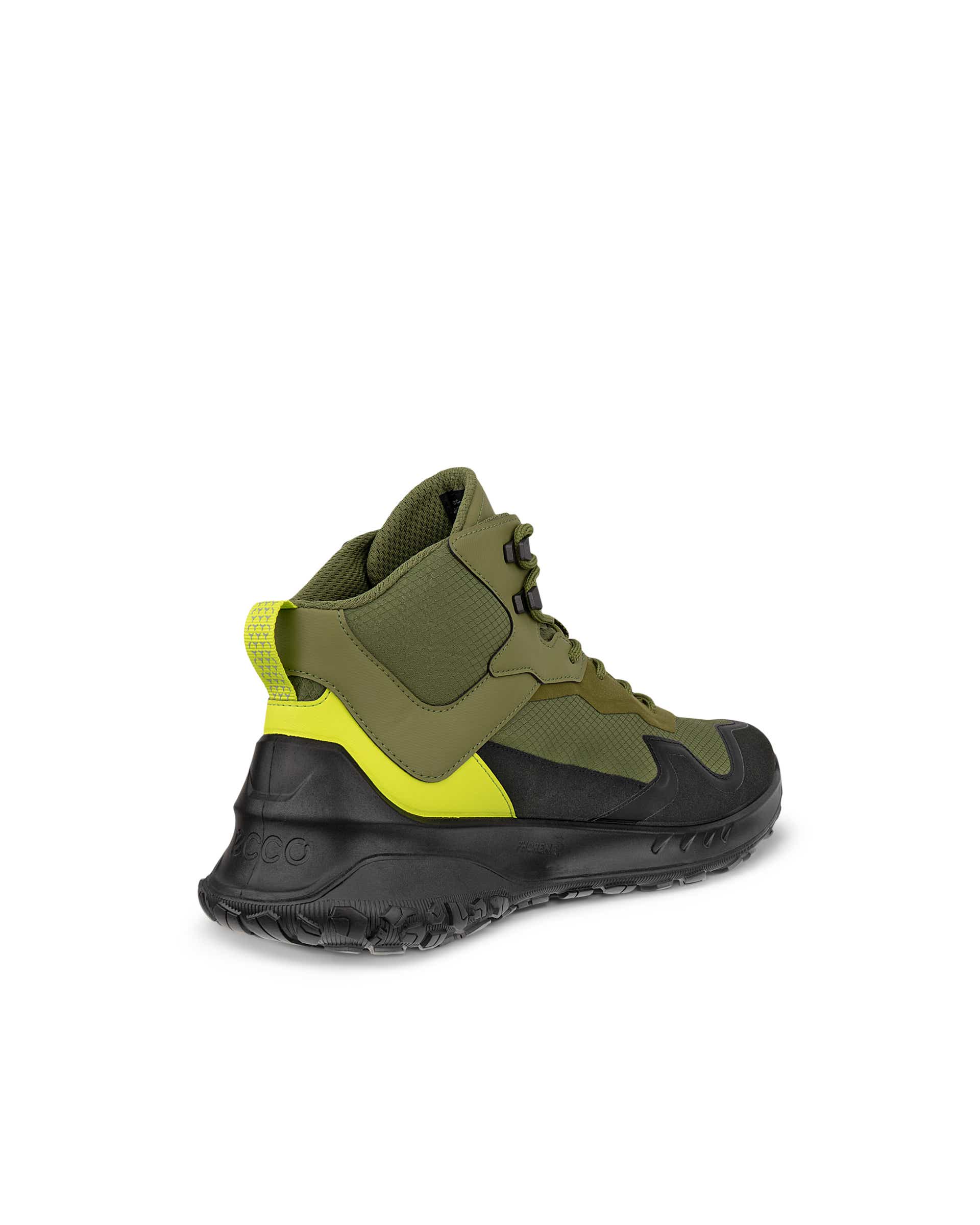 ECCO® ULT-TRN Heren waterdichte halfhoge outdoorboot - Groen - Back