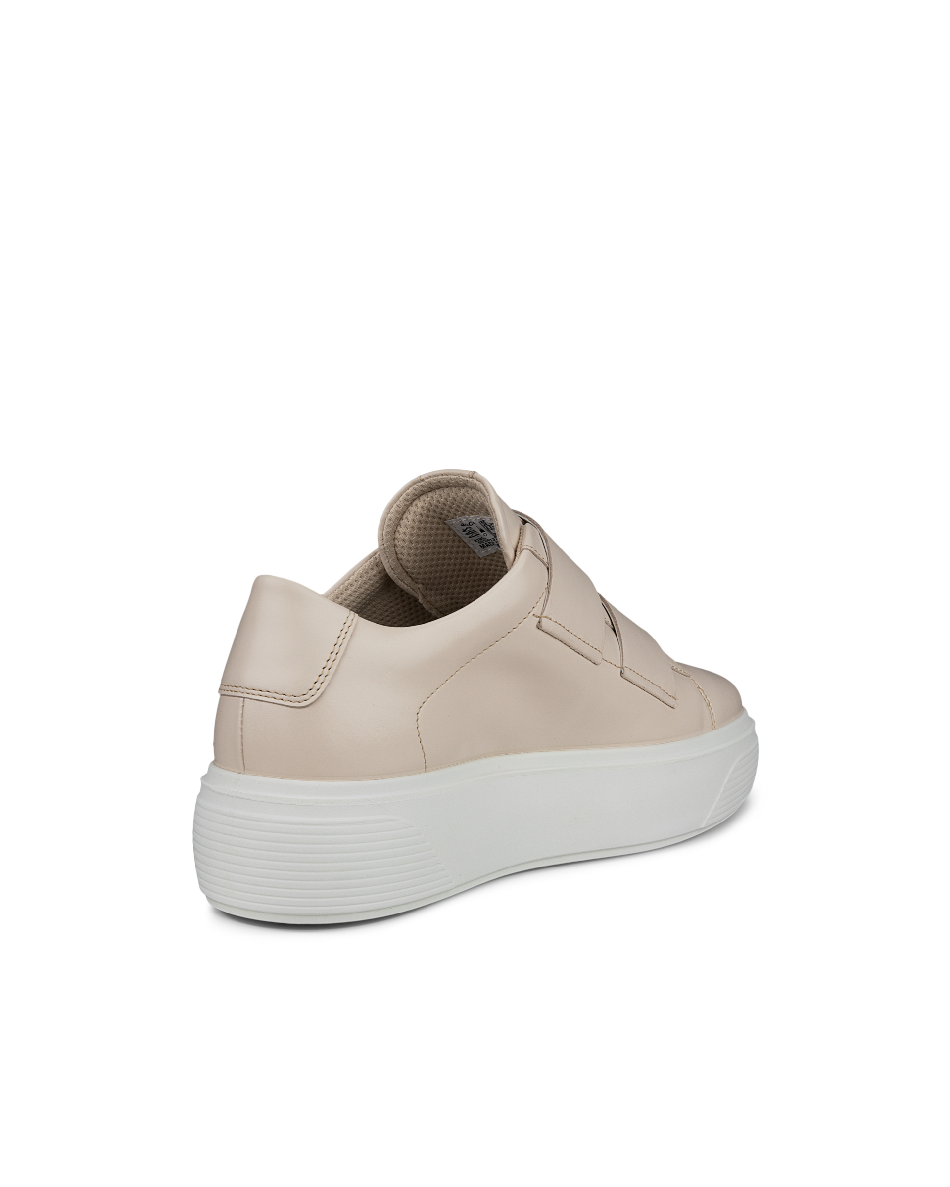 ［専用］ホワイトです ECCO Street Platform ウィメンズ レザースニーカー | ベージュ