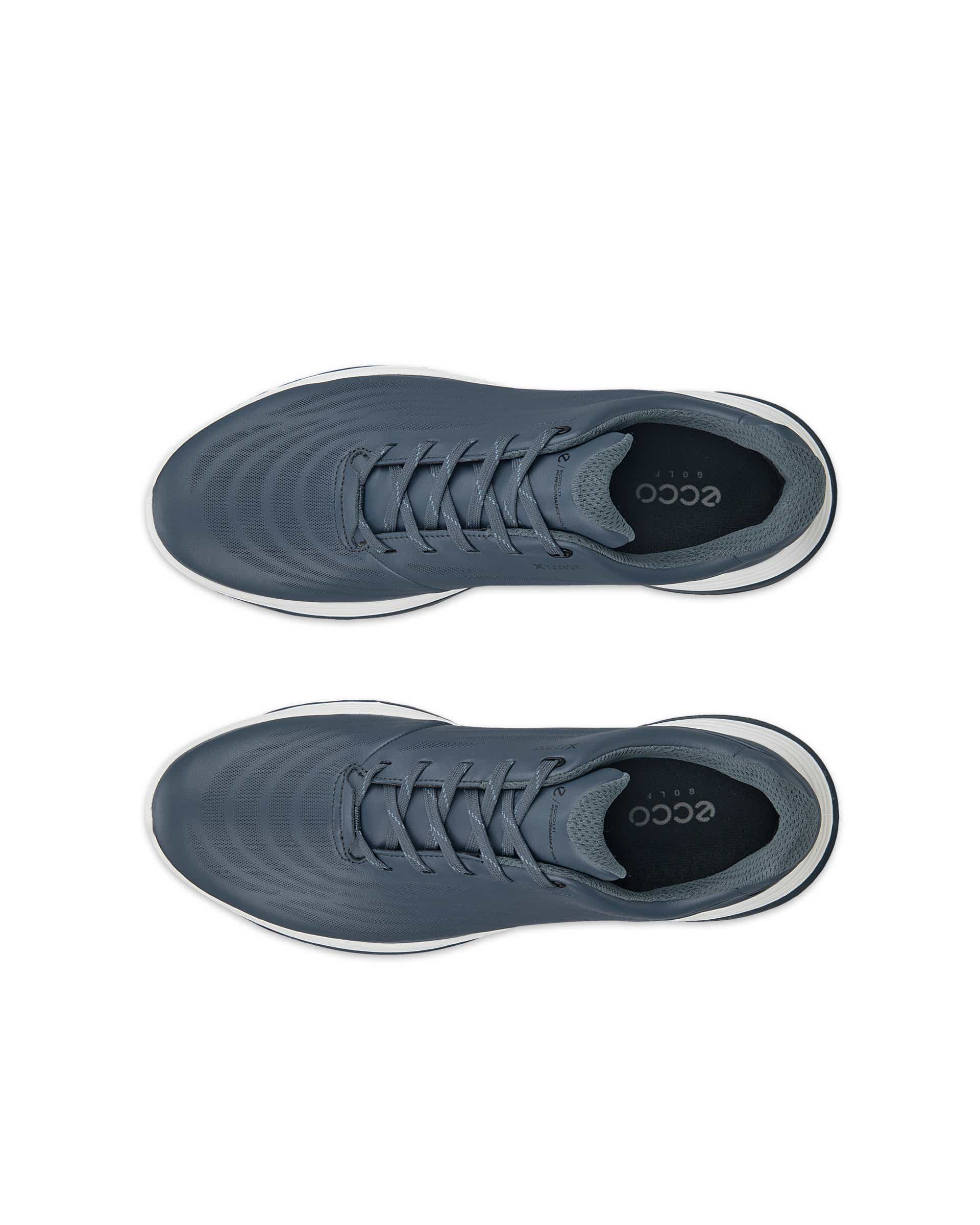 ECCO® Golf LT1 Vattentät golfsko skinn herr - Blå - Top left pair