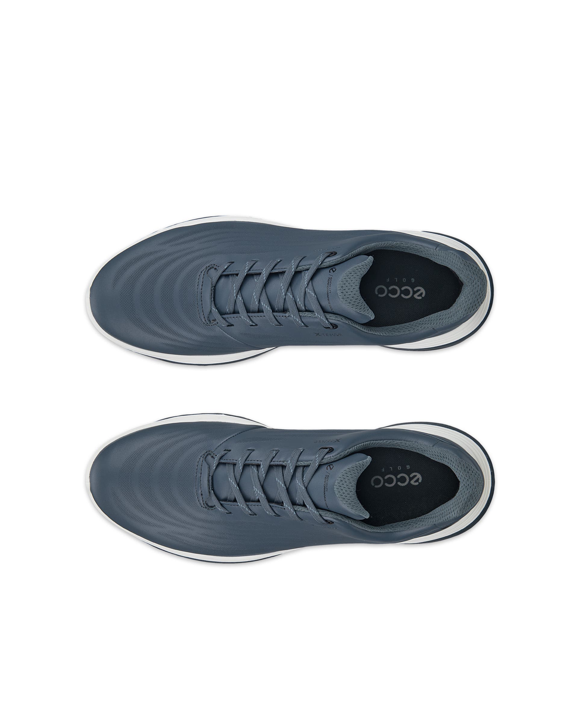 ECCO® Golf LT1 Vattentät golfsko skinn herr - Blå - Top left pair