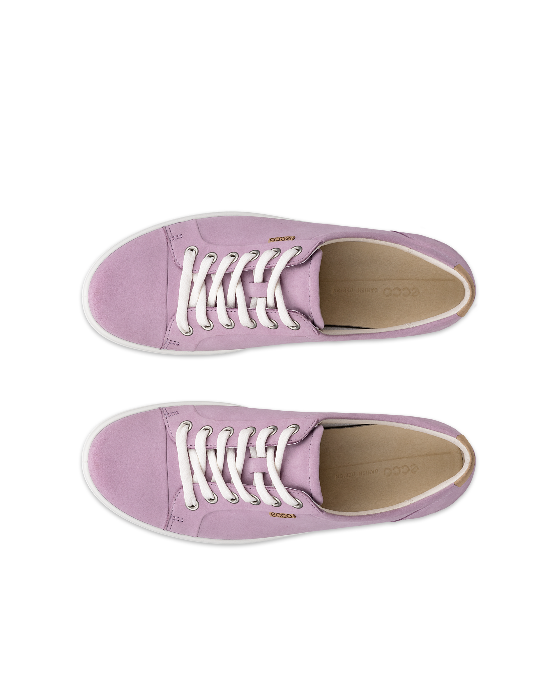 ECCO® Soft 7 odiniai sportbačiai moterims - Violetinė - Top left pair