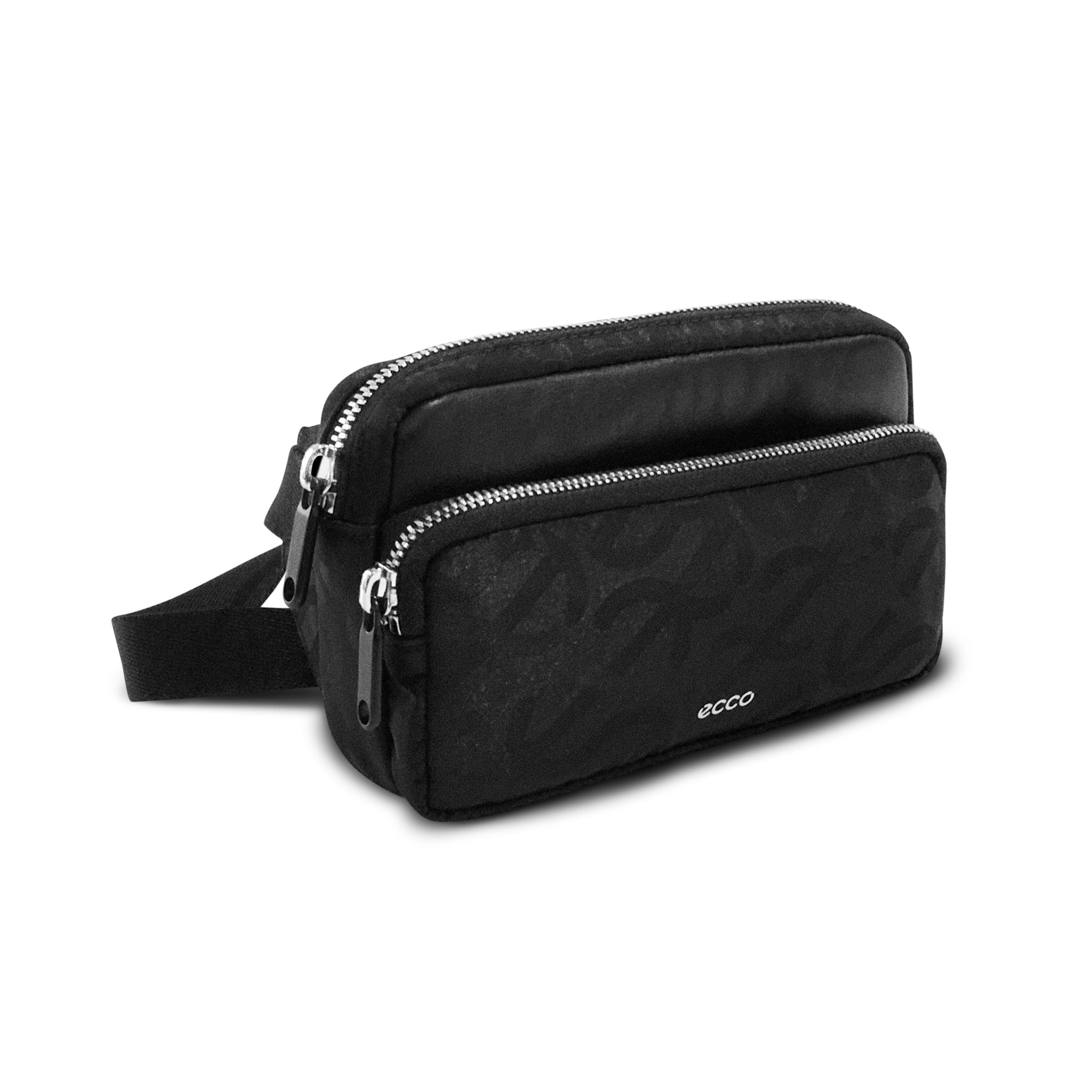 ECCO® Waist Leather Waist Bag - Black - Main