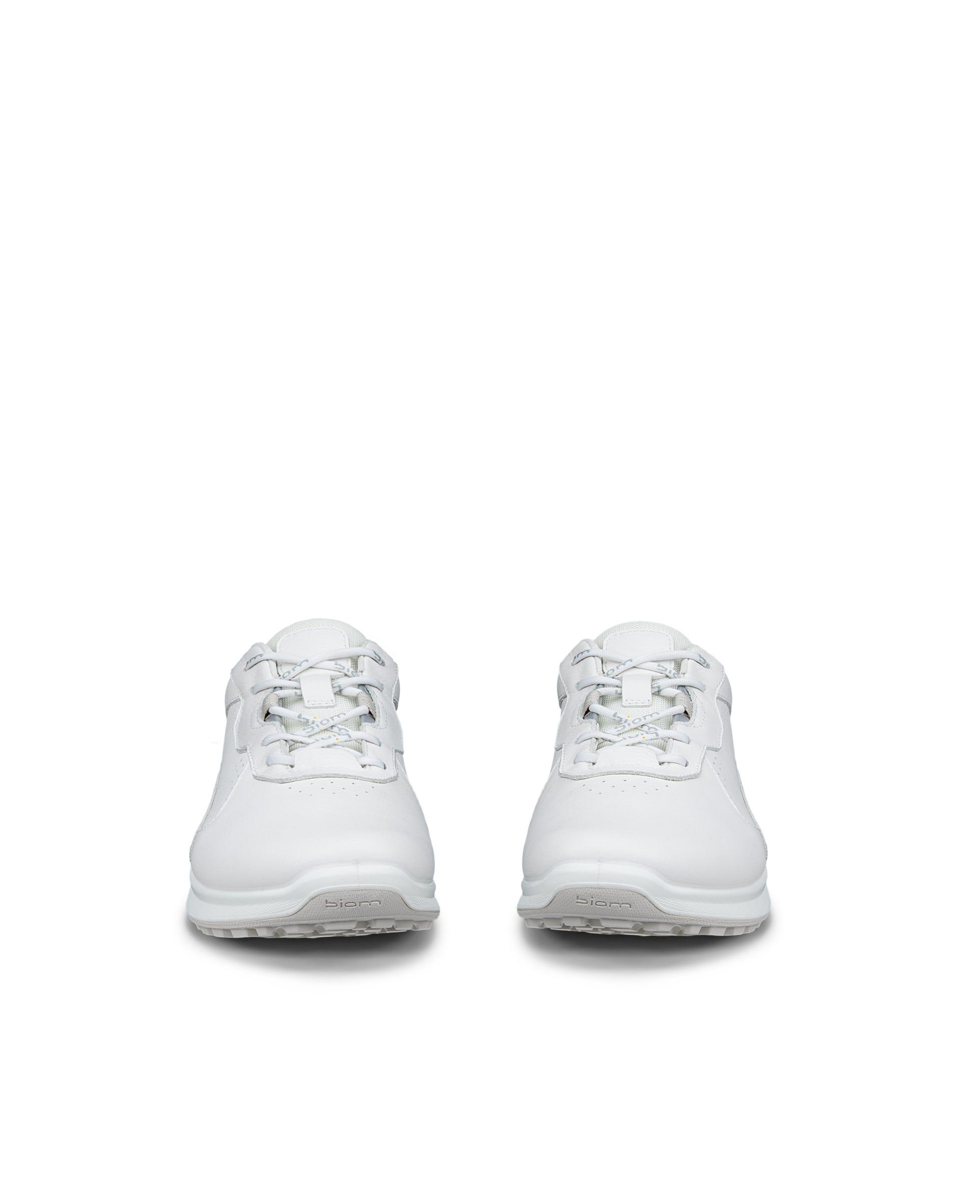 ECCO® BIOM ENERGI sneakers i læder til damer - Hvid - Front pair