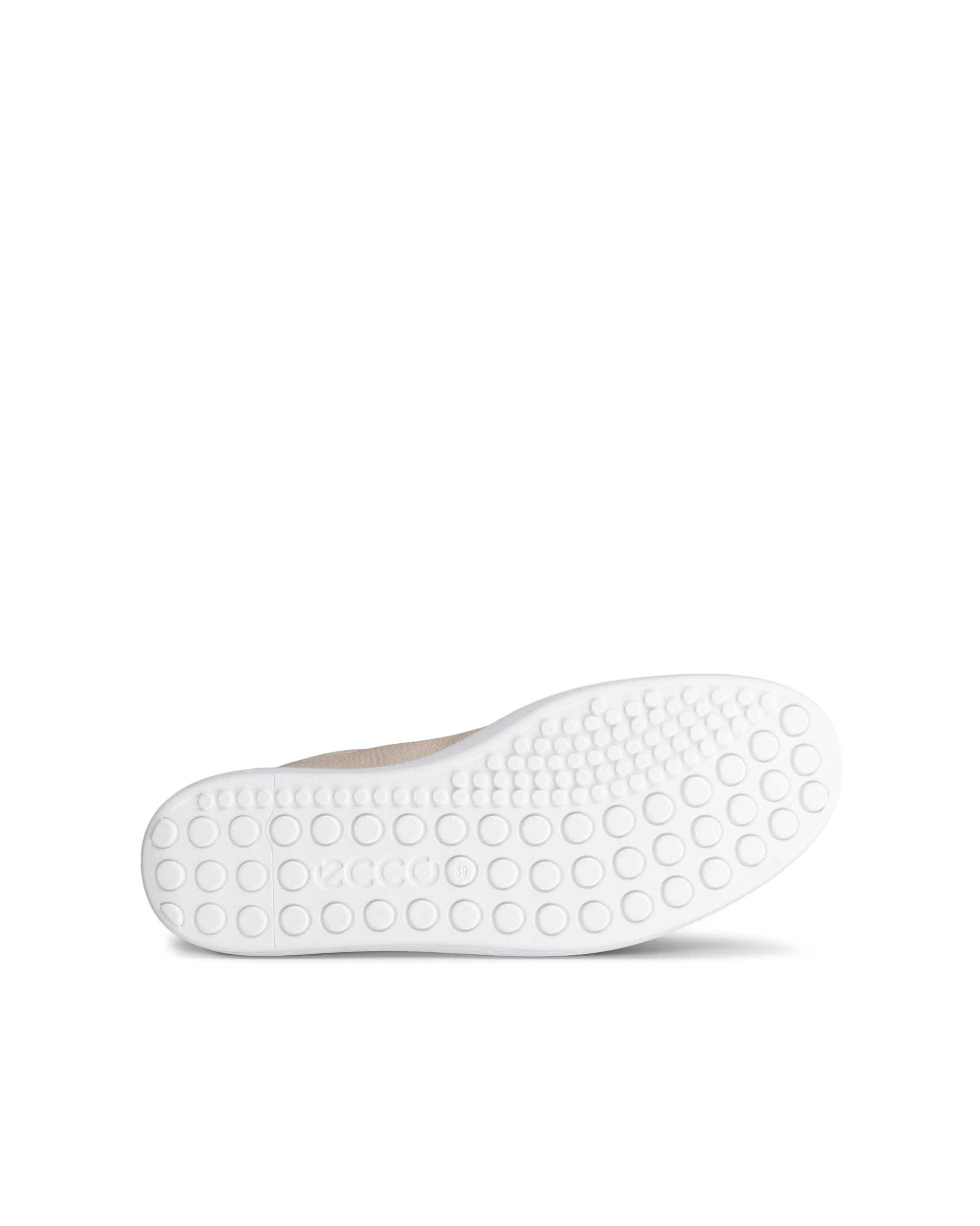 ECCO® Soft 60 ženske kožne tenisice - Bež - Sole