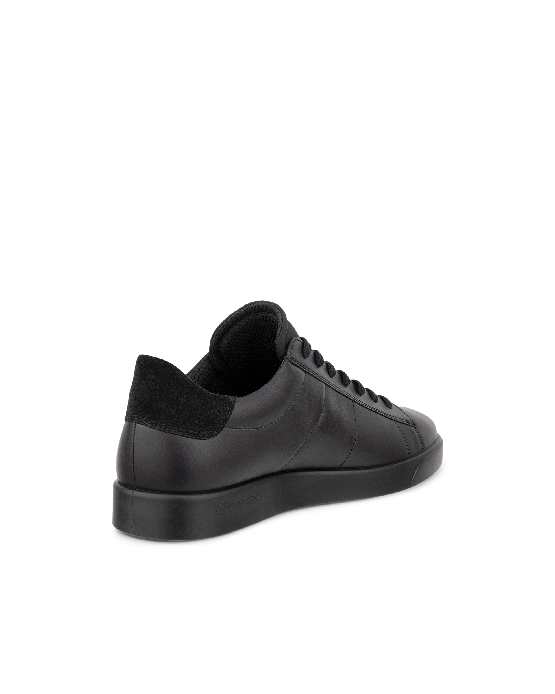 ECCO® Street Lite Herren Ledersneaker - Schwarz - Back
