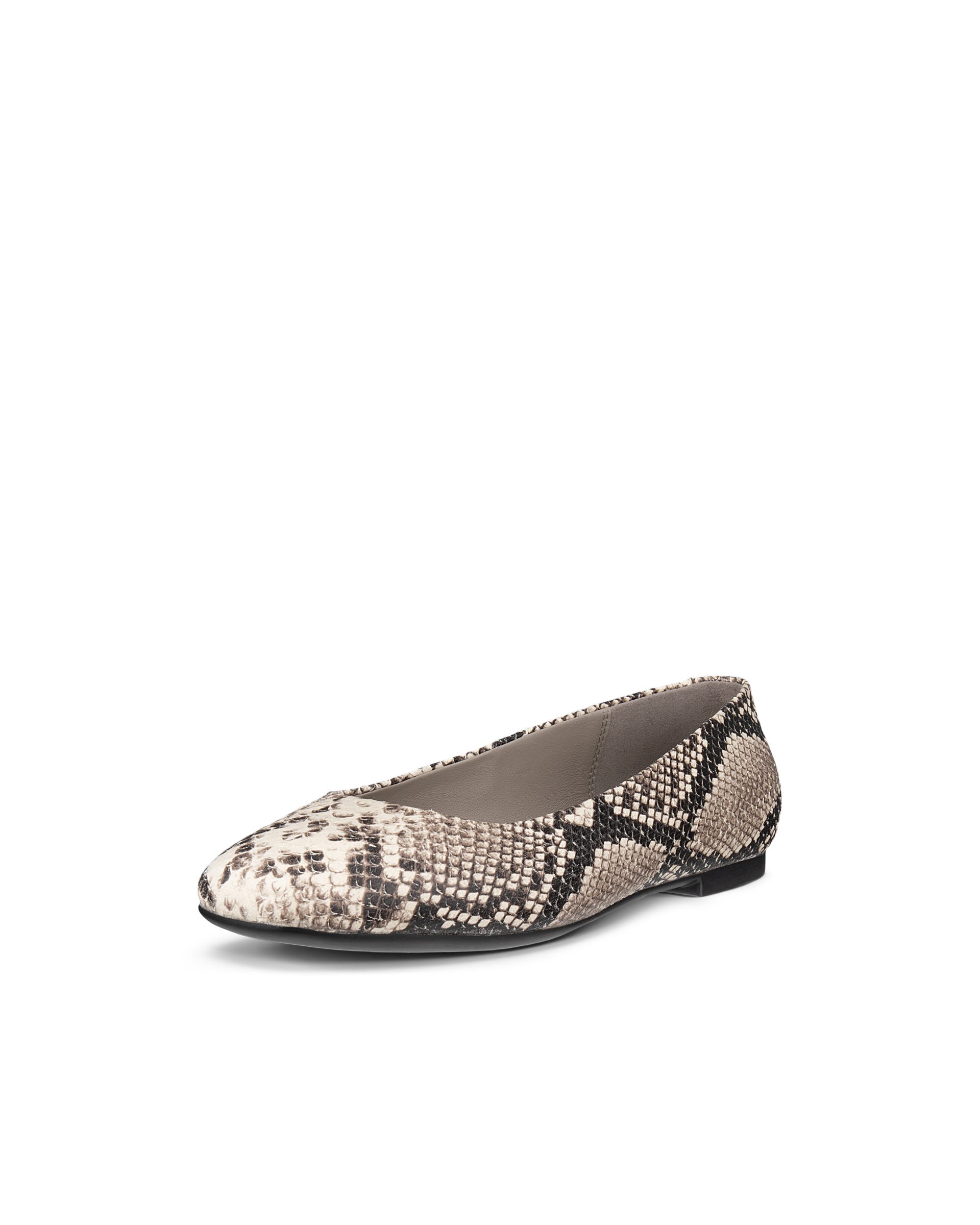 ECCO® Margot Damen Lederballerina - Beige - Main