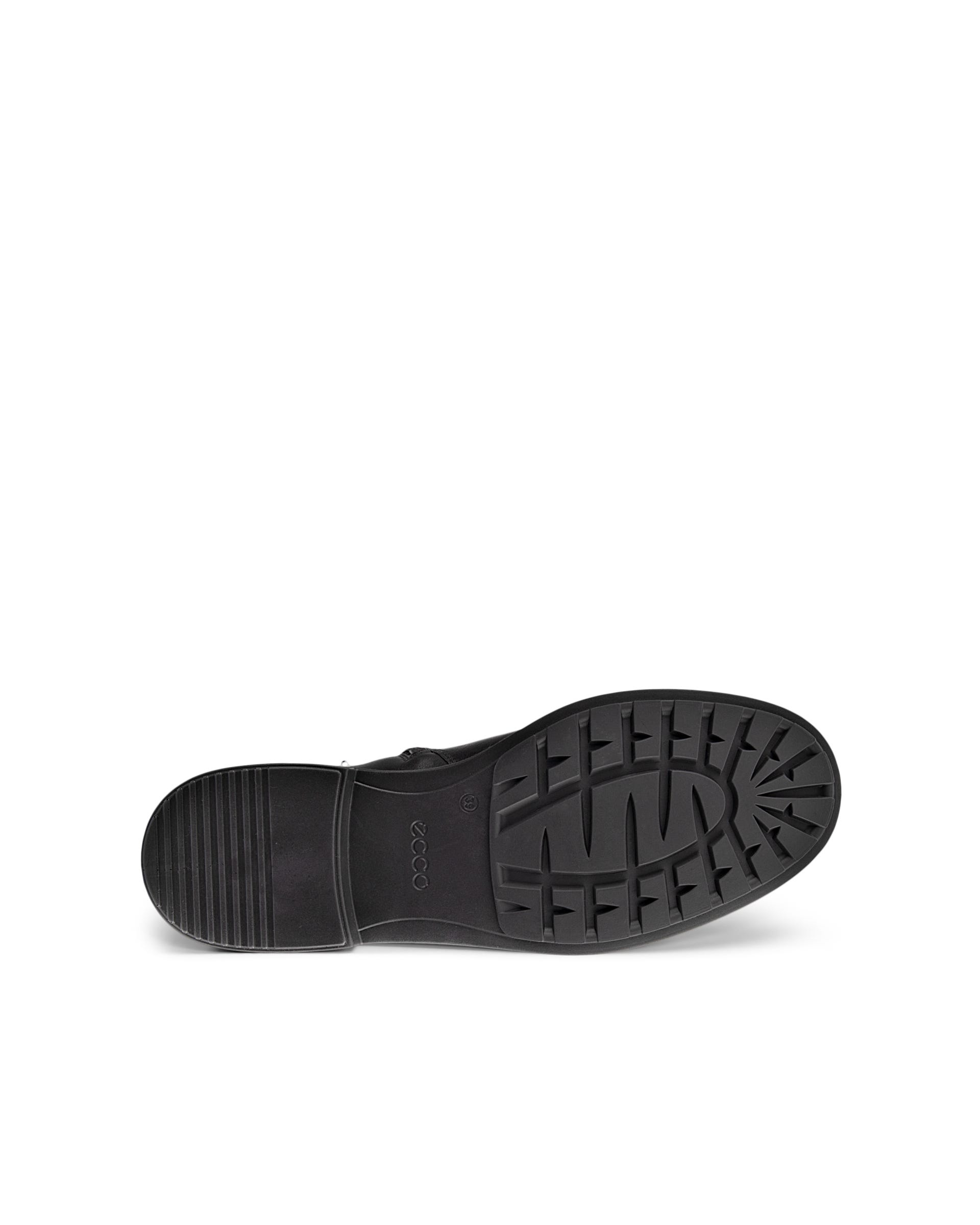 Women's ECCO® Metropole Amsterdam Leather High-Cut Boot - Black - Sole