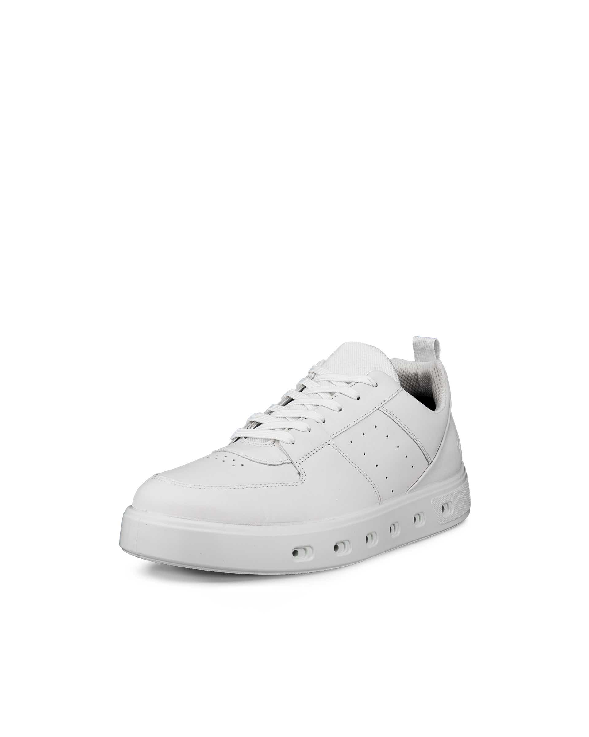 Men's ECCO® Street 720 Leather Gore-Tex Trainer - White - Main
