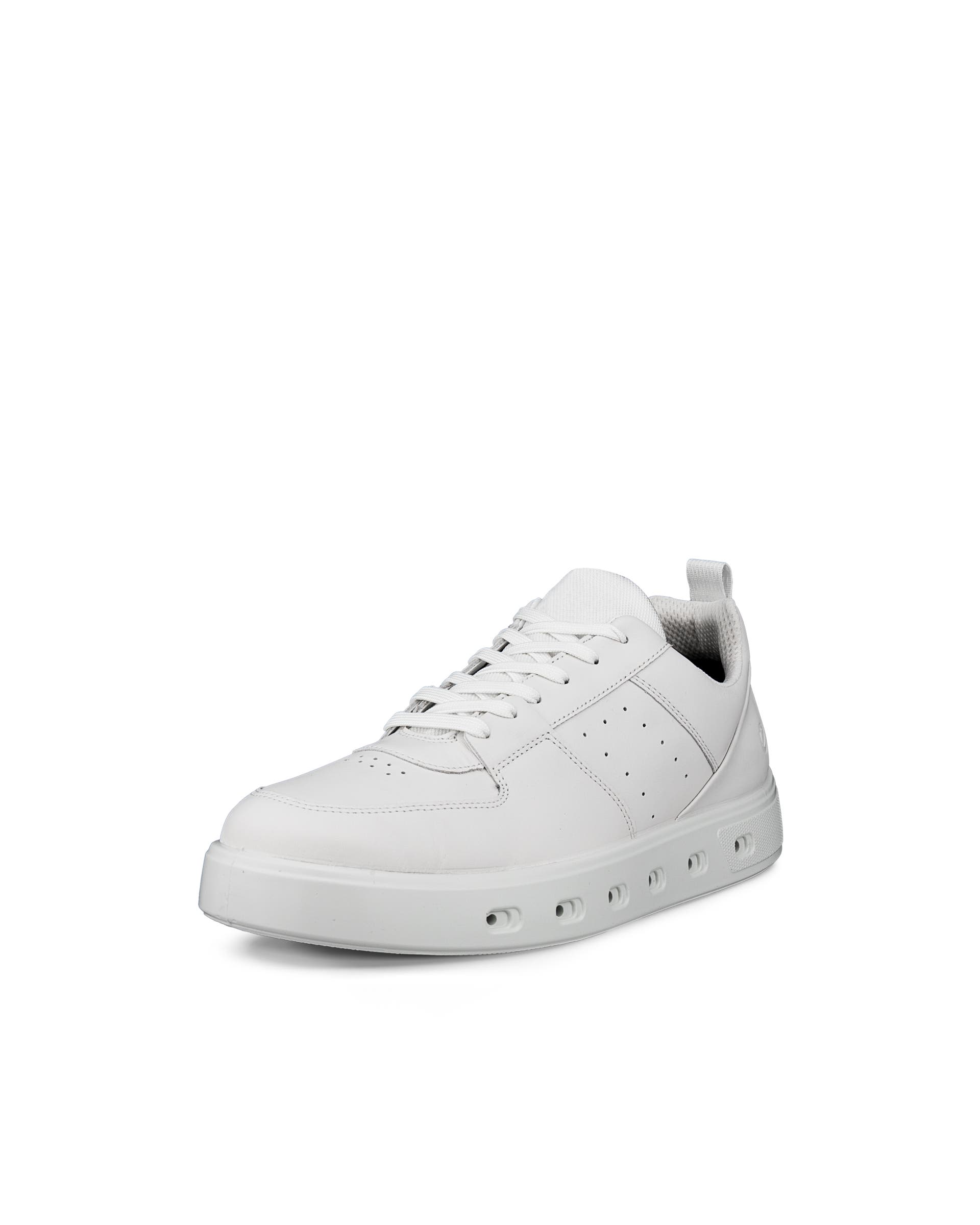 Men's ECCO® Street 720 Leather Gore-Tex Trainer - White - Main
