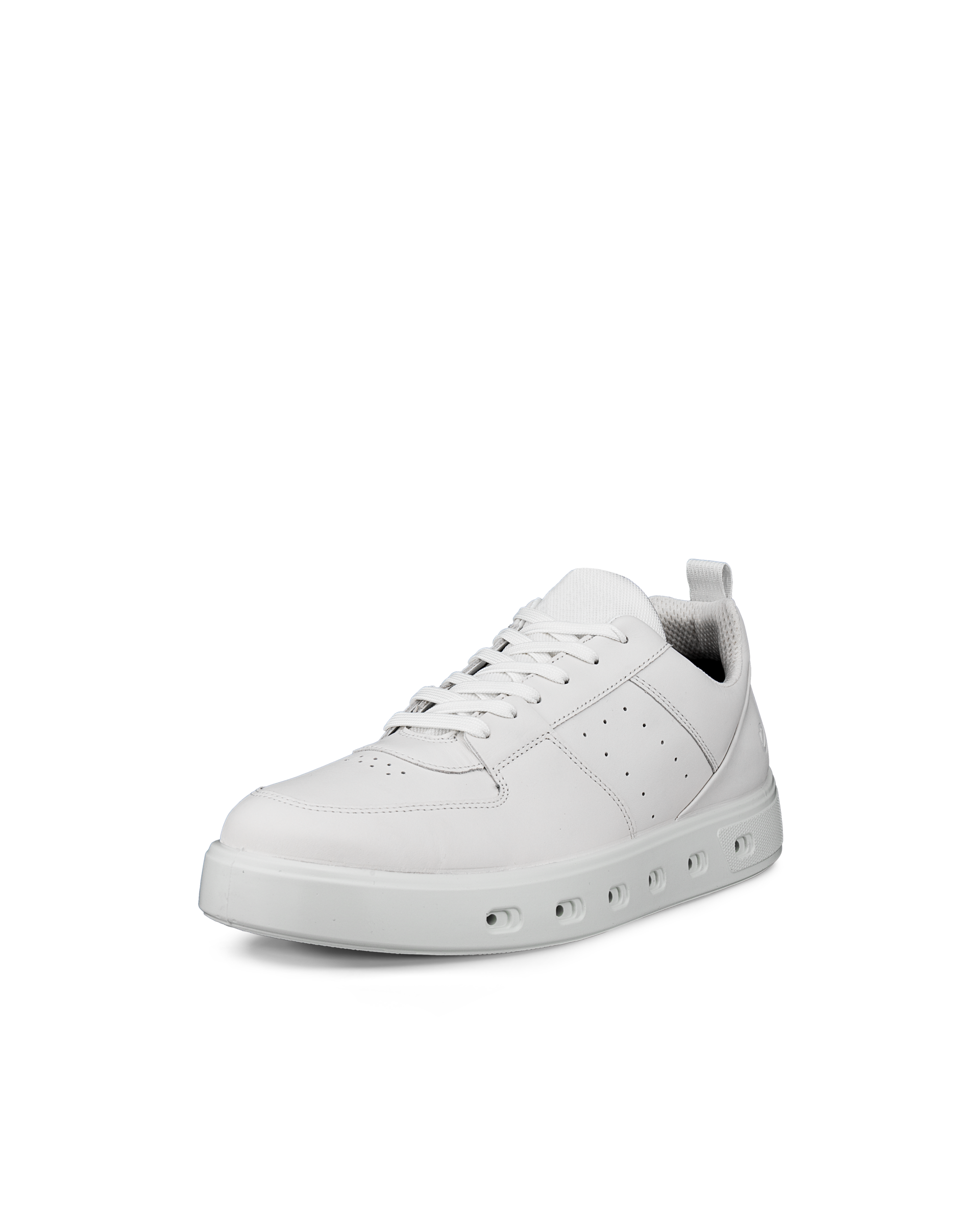 ECCO® Street 720 baskets en cuir Gore-Tex pour homme - Blanc - Main
