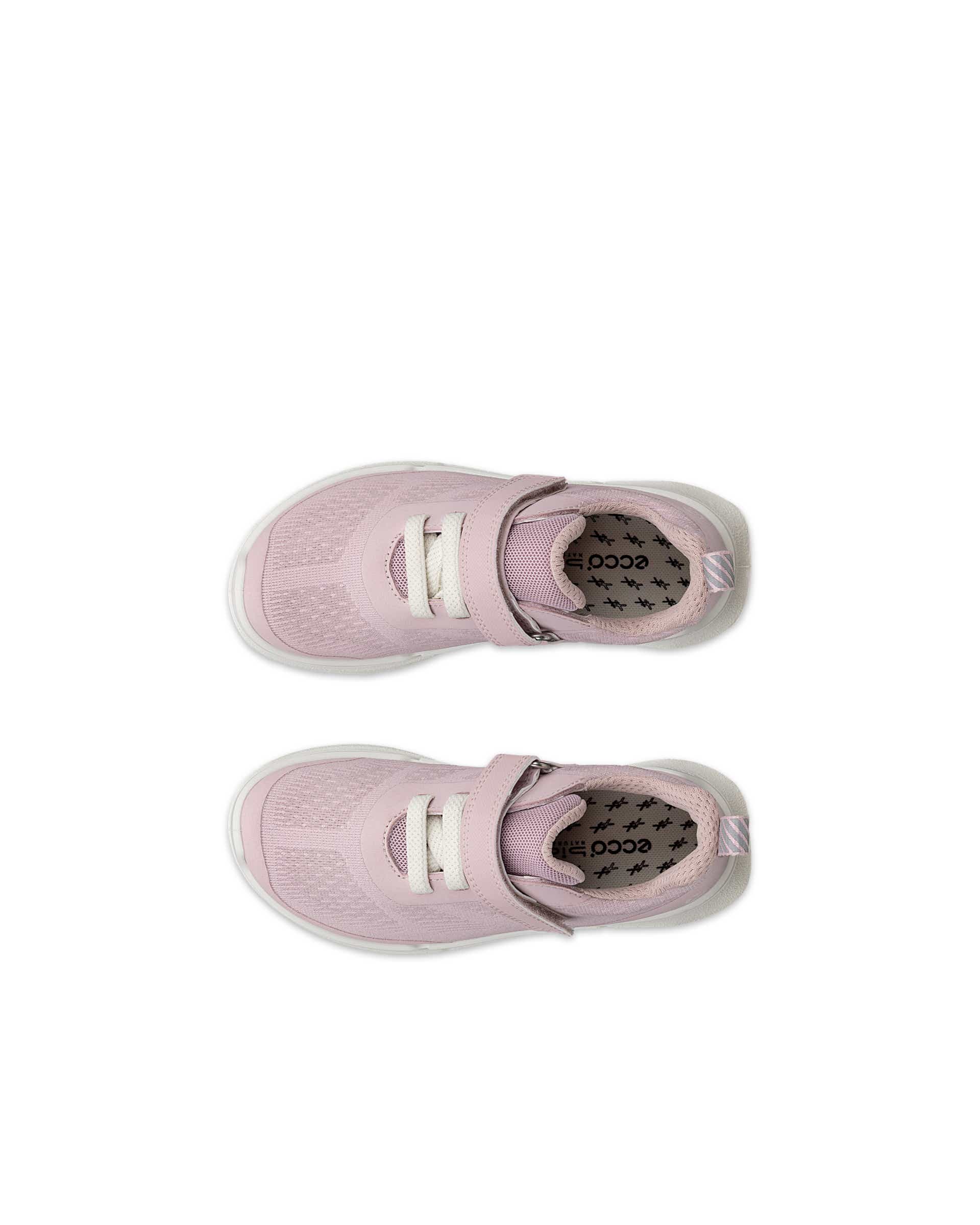 ECCO® BIOM 2.2 Kinder Outdoor-Schuh aus Textil - Rosa - Top left pair