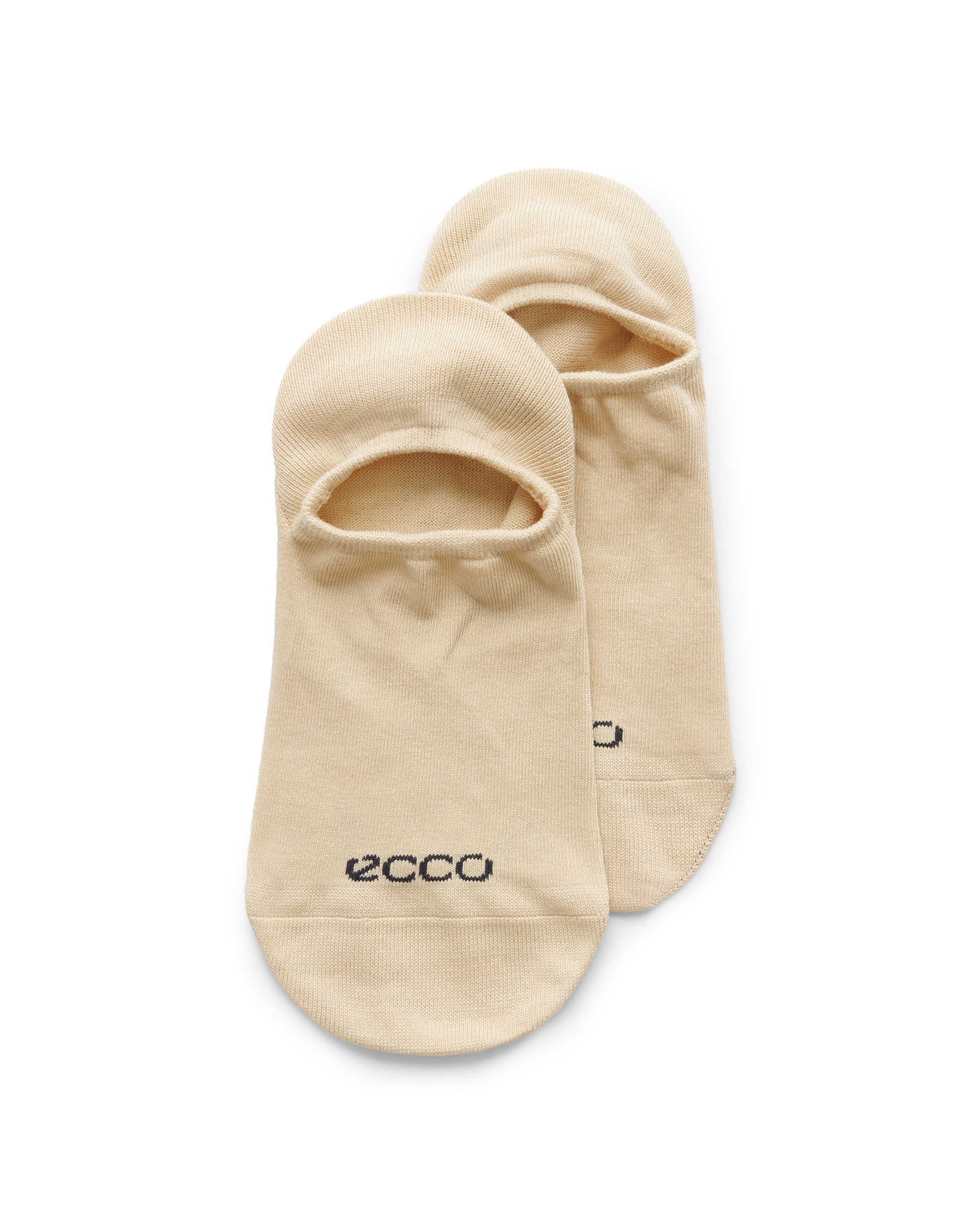 Unisex ECCO Classic No-Show Socks — Beige