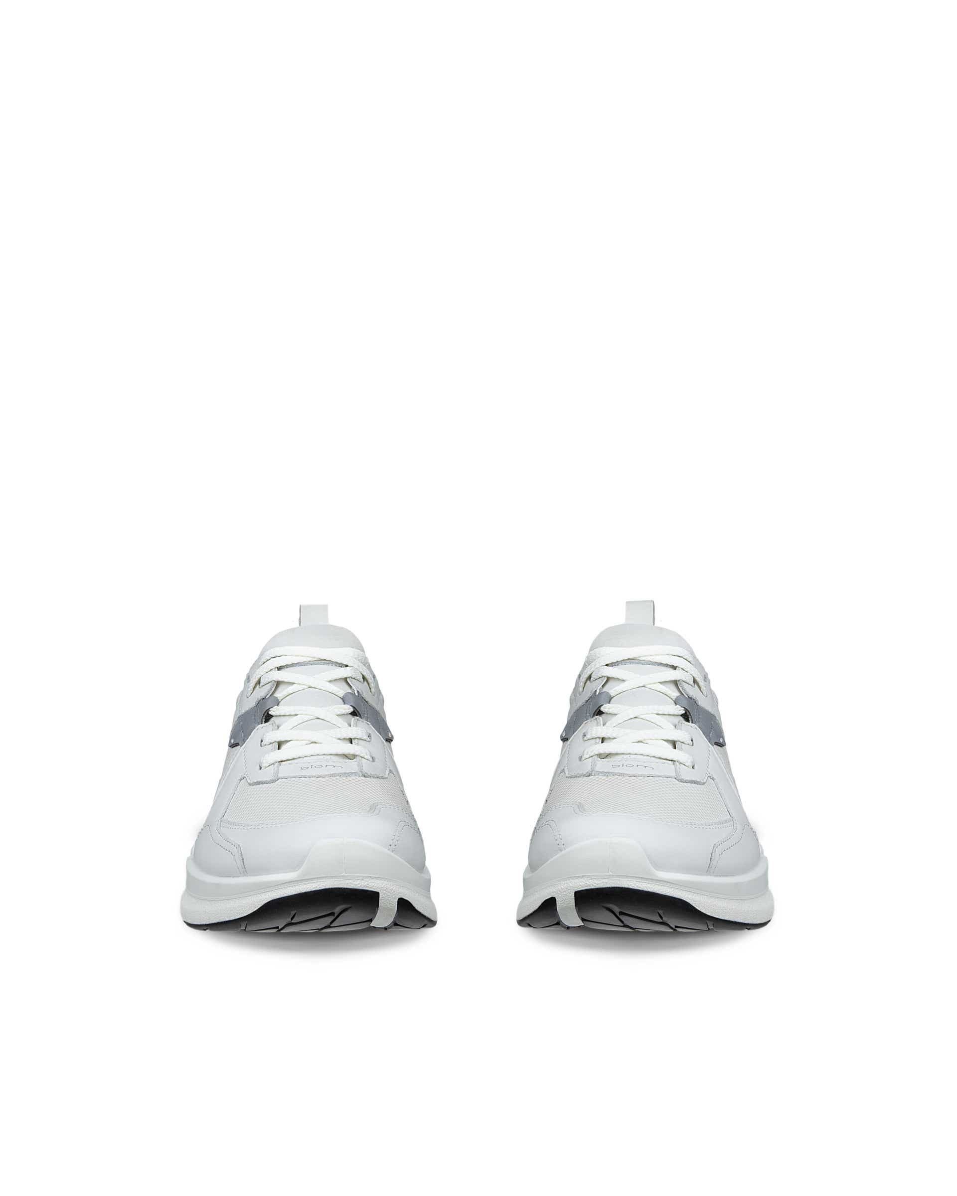 ECCO® Biom 2.2 Damen Sneaker aus Nubukleder - Weiß - Front pair