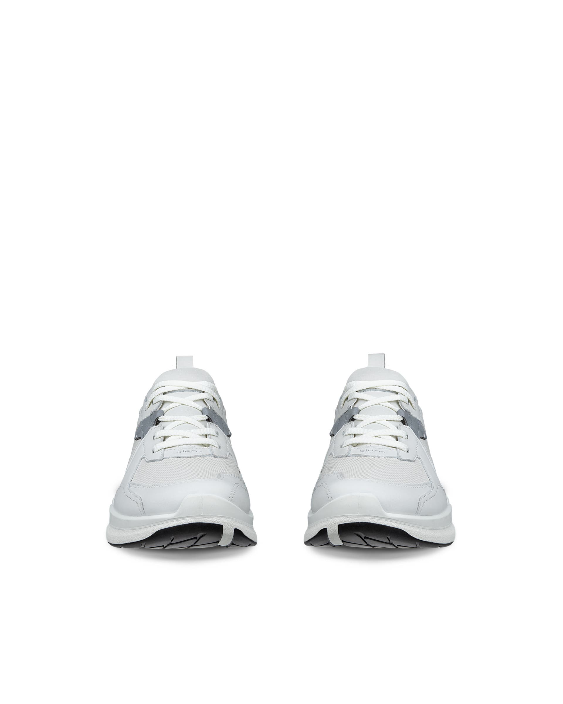 ECCO® Biom 2.2 Damen Sneaker aus Nubukleder - Weiß - Front pair