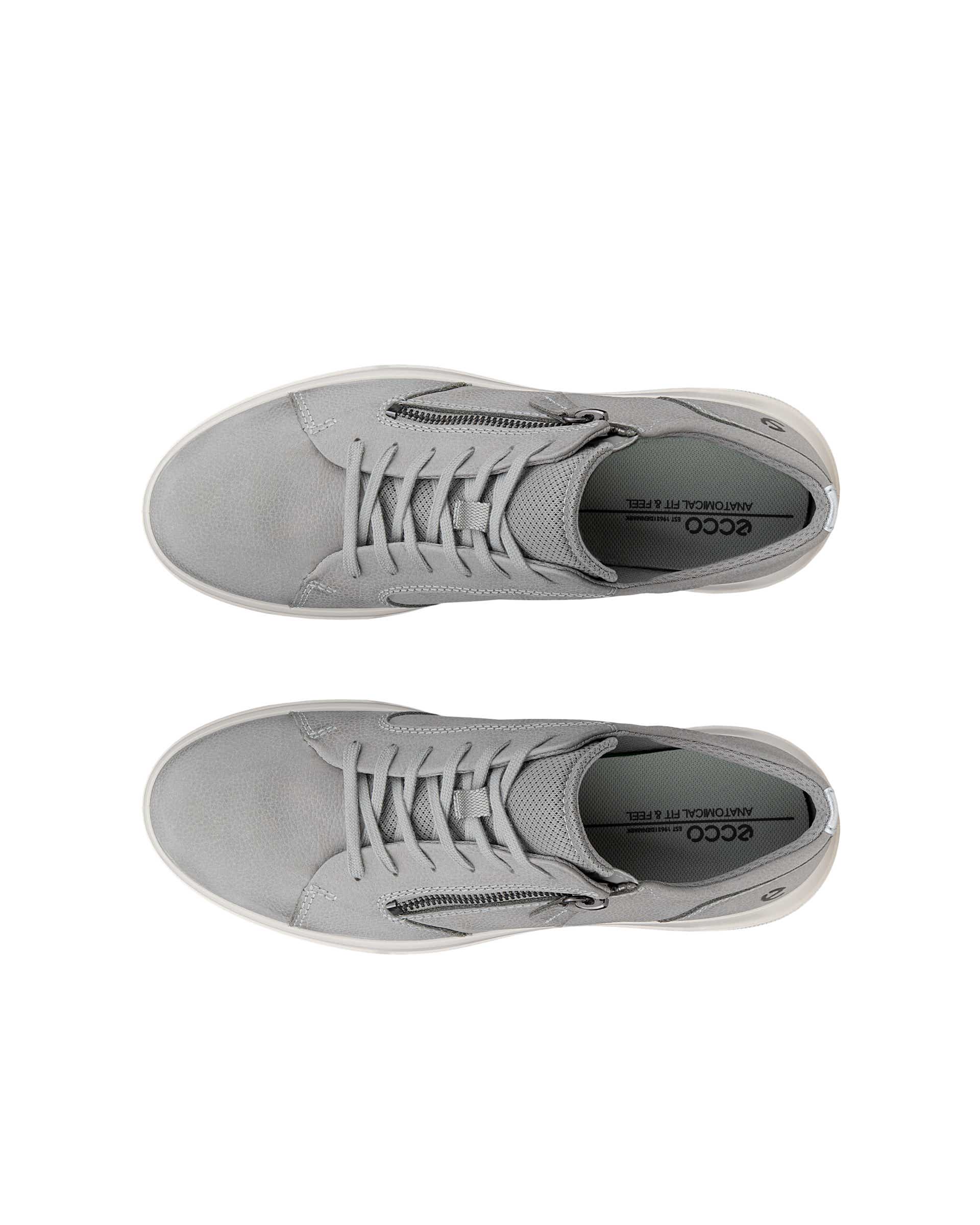 ECCO® MOVE sneakers i nubuck til damer - Grå - Top left pair