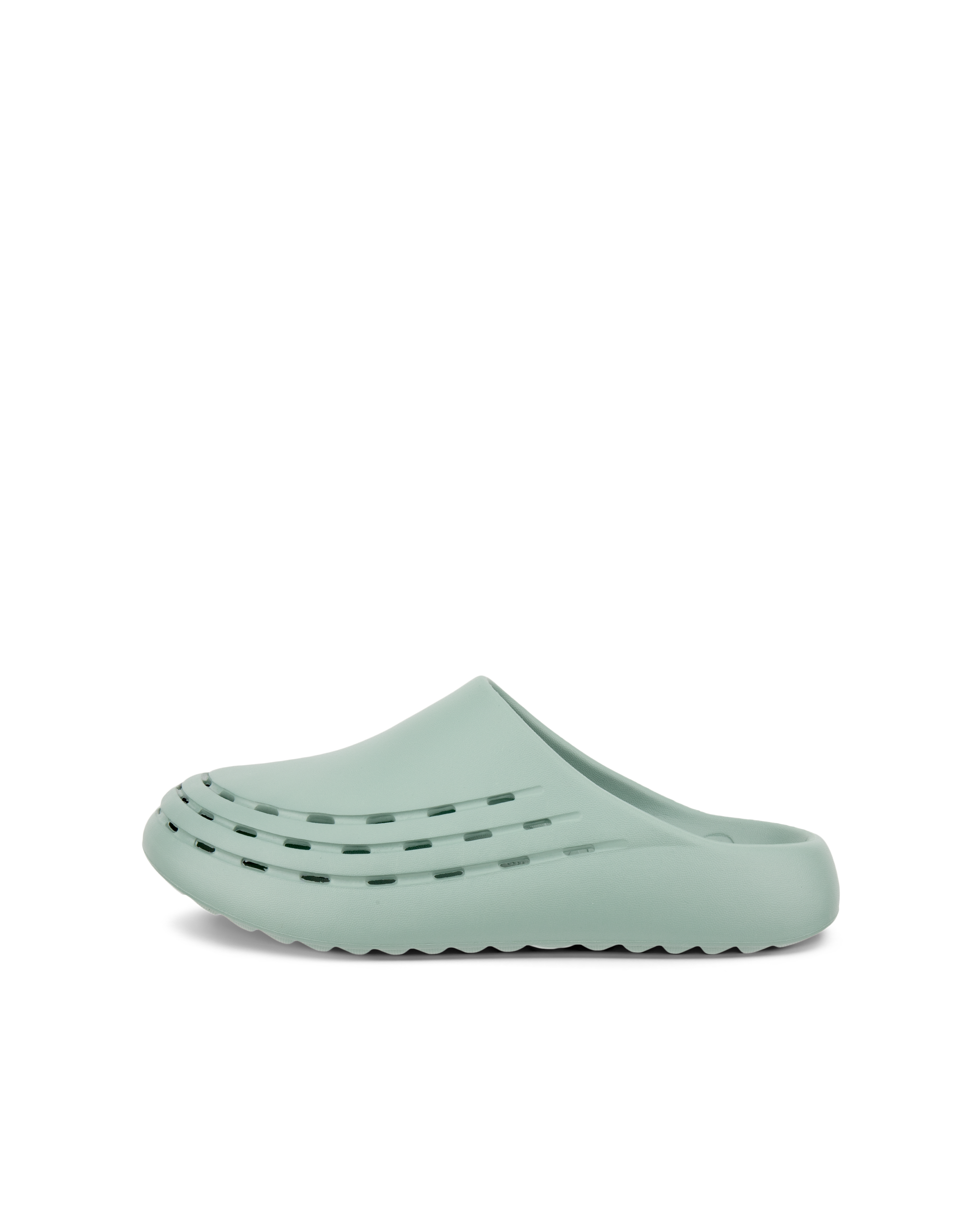 ECCO® Cozmo Slide Unisex Pantolette - Grün - Outside