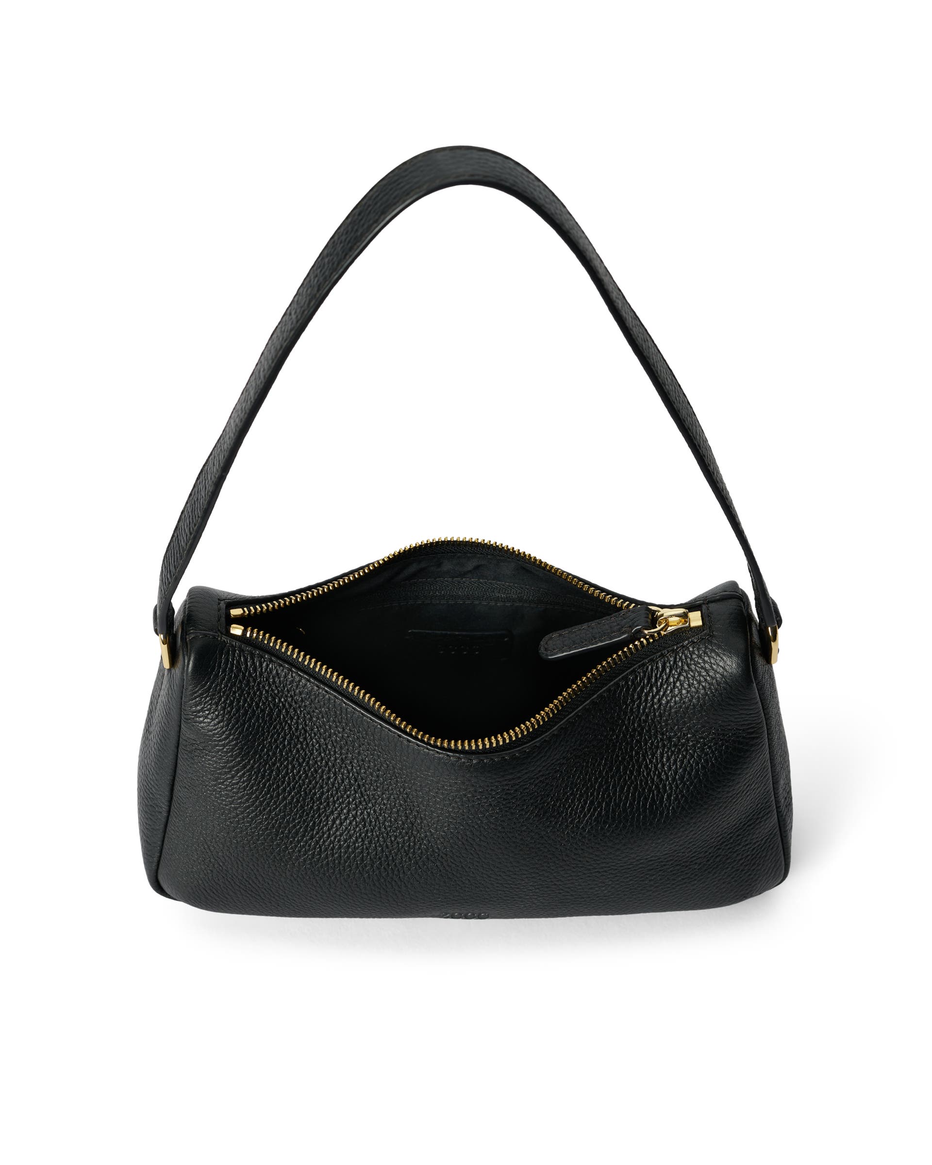 ECCO® Essential skuldertaske i læder - Sort - Inside