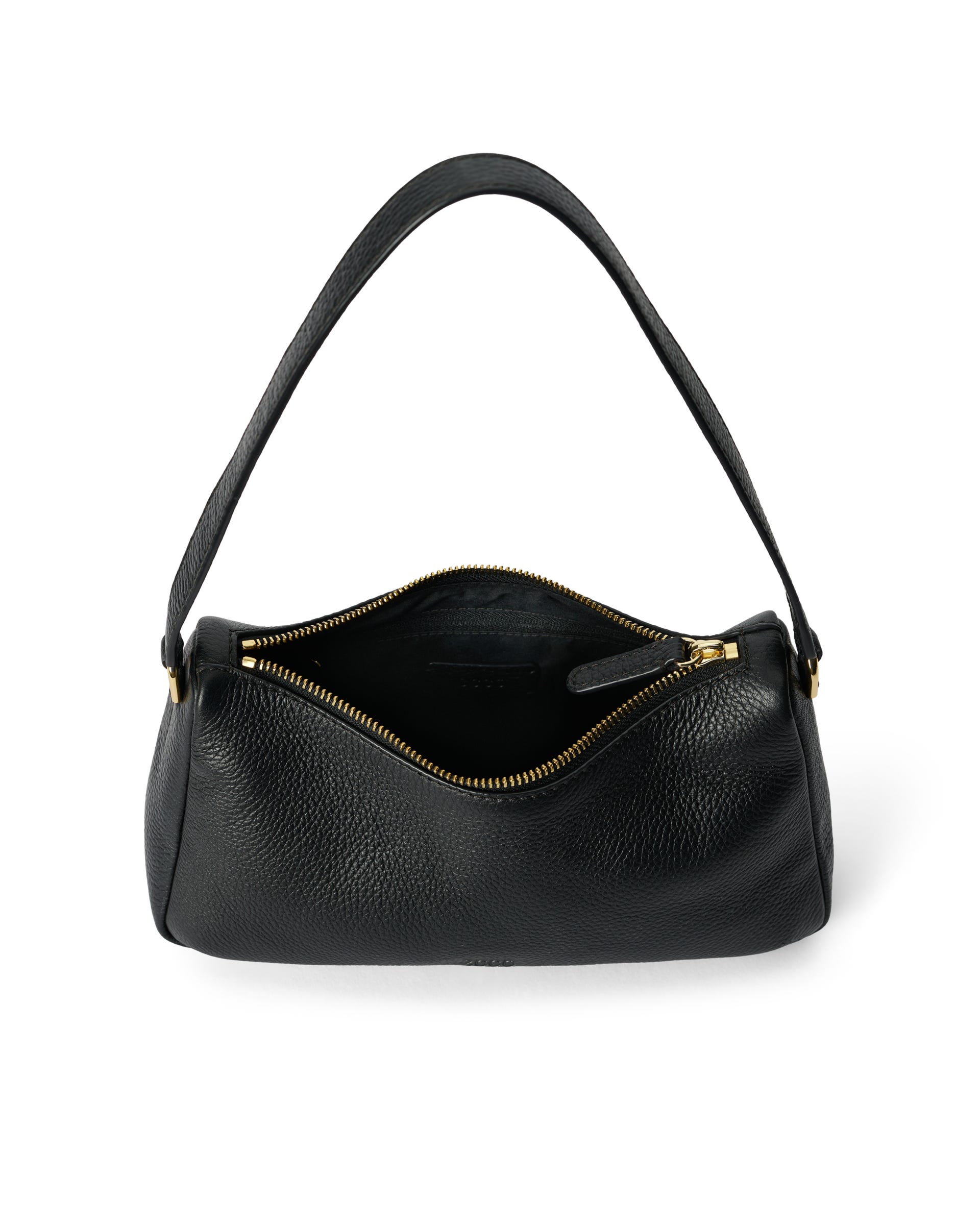 ECCO® Essential skuldertaske i læder - Sort - Inside