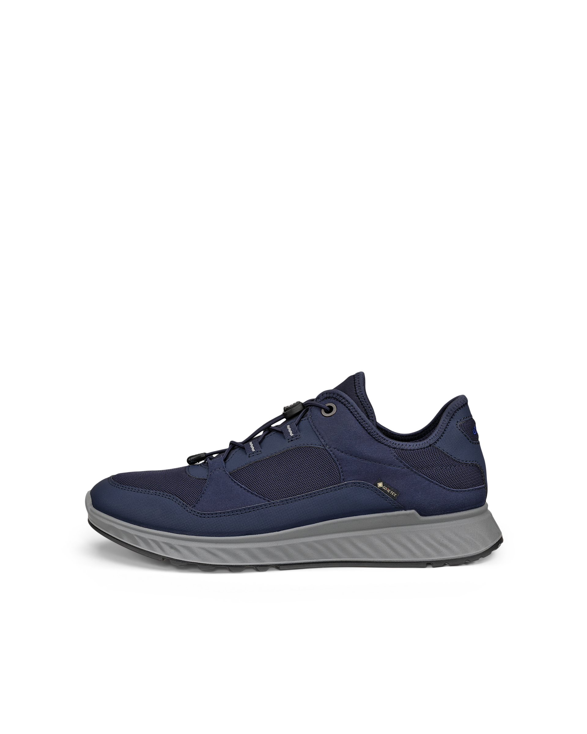 Men's ECCO® Exostride Gore-Tex Outdoor Trainer - Blue - Outside