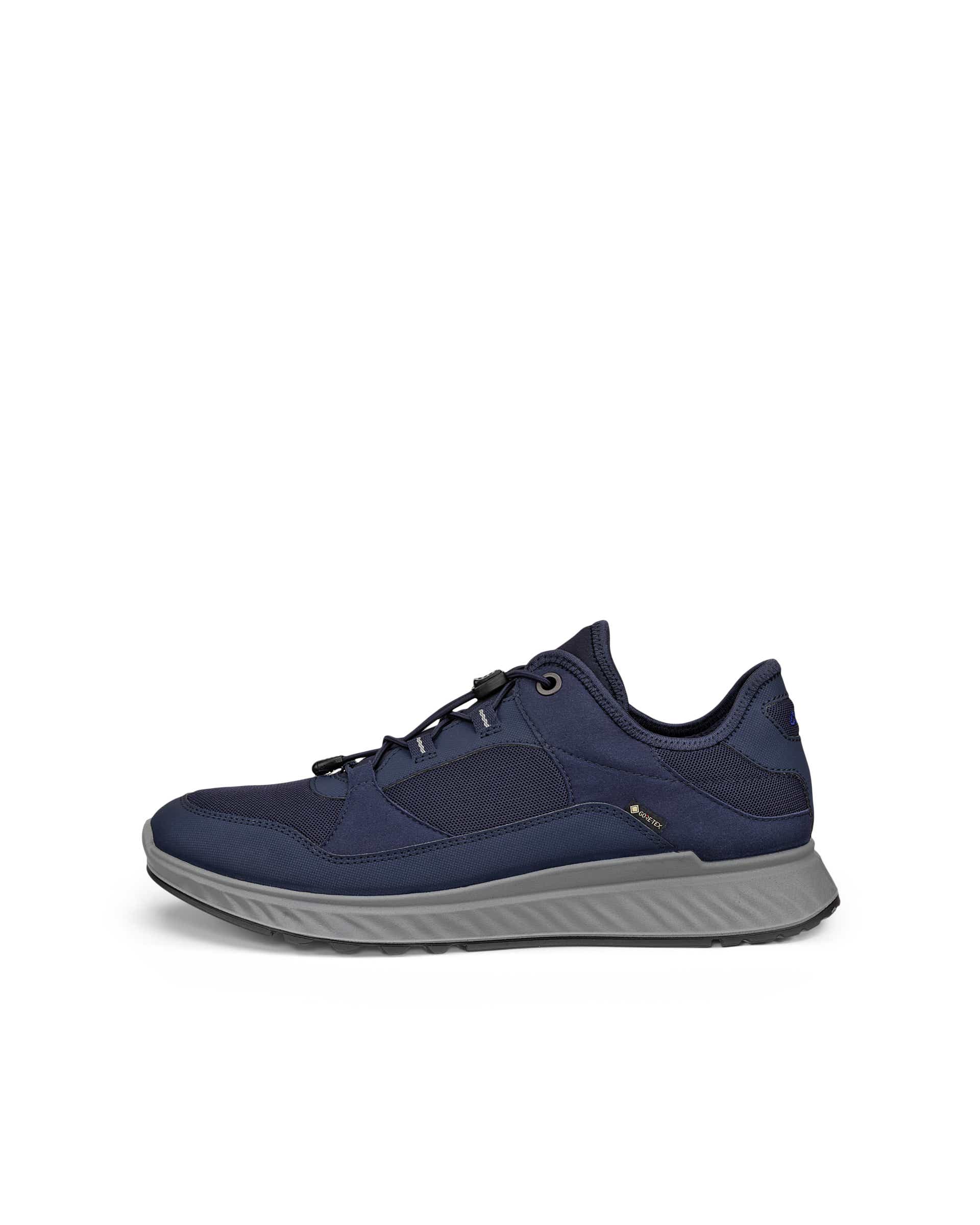 Men's ECCO® Exostride Gore-Tex Outdoor Trainer Blue