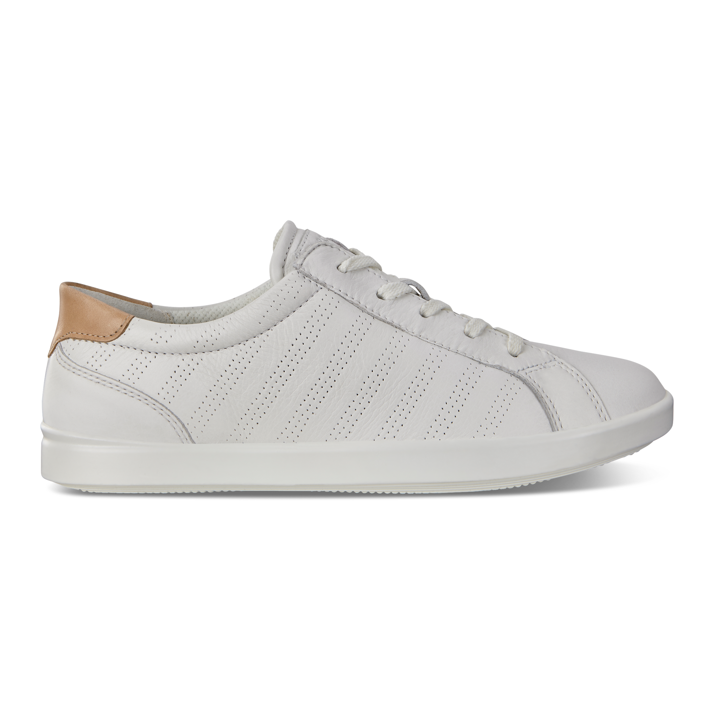 ECCO Leisure ウィメンズ レザースニーカー | ホワイト