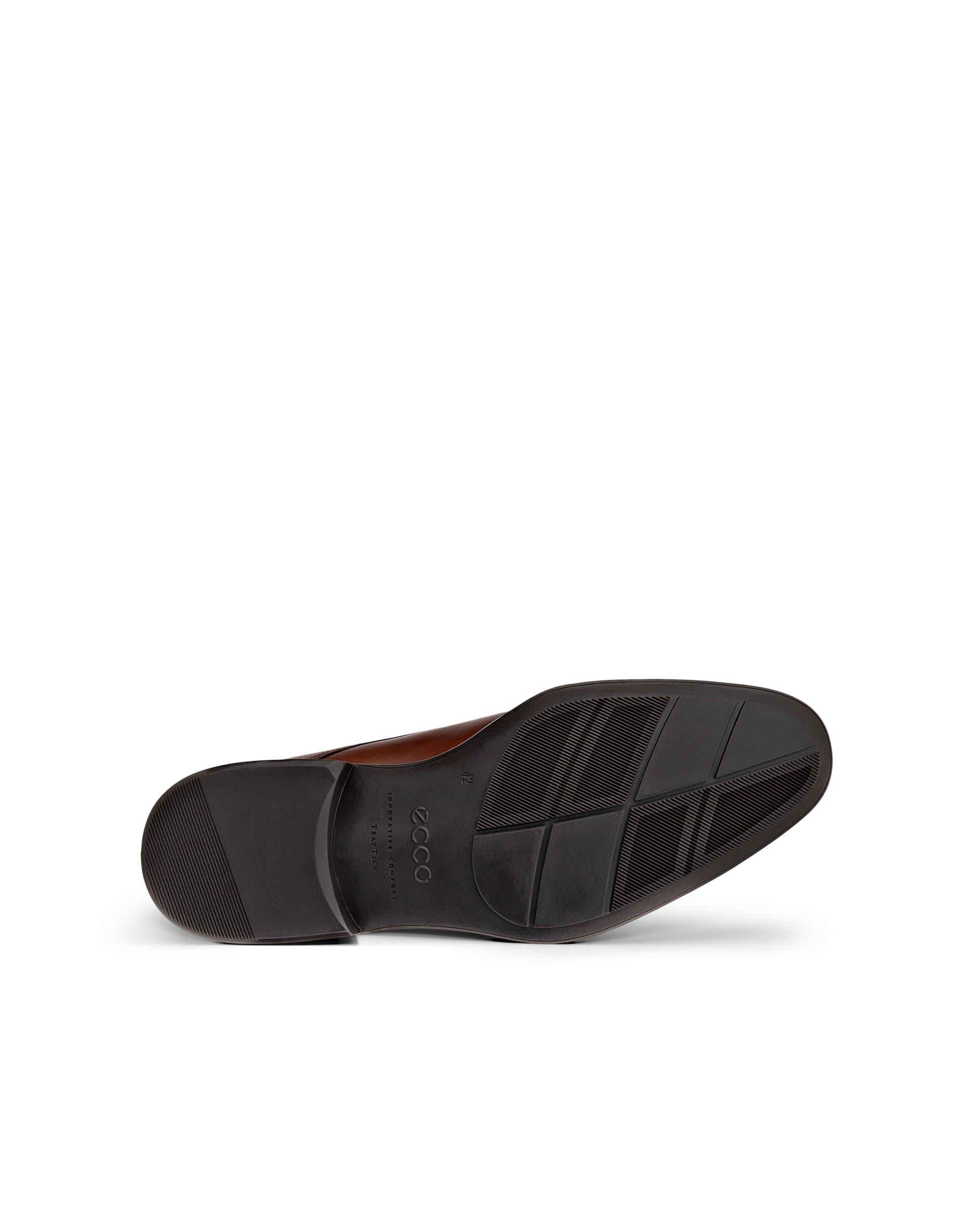 ECCO® Citytray férfi bőr derby cipő - Barna - Sole