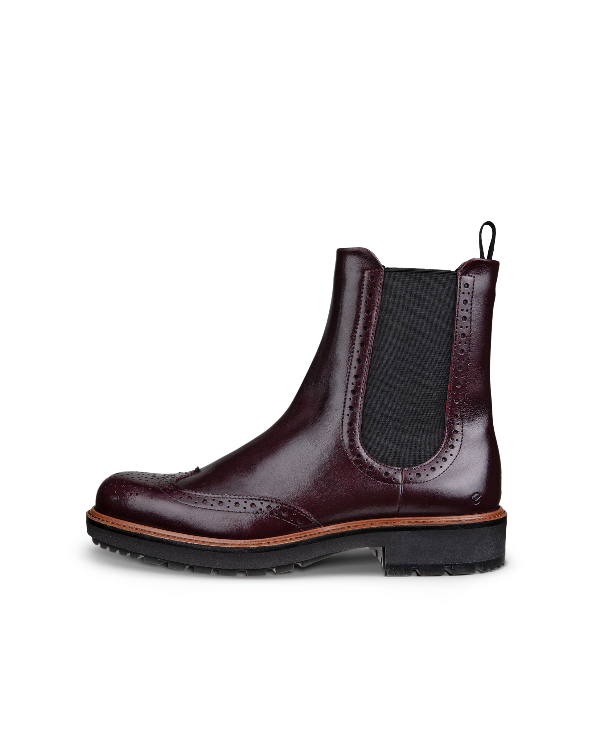 ECCO® METROPOLE OSLO dames leren Chelsea boot - Rood - Outside