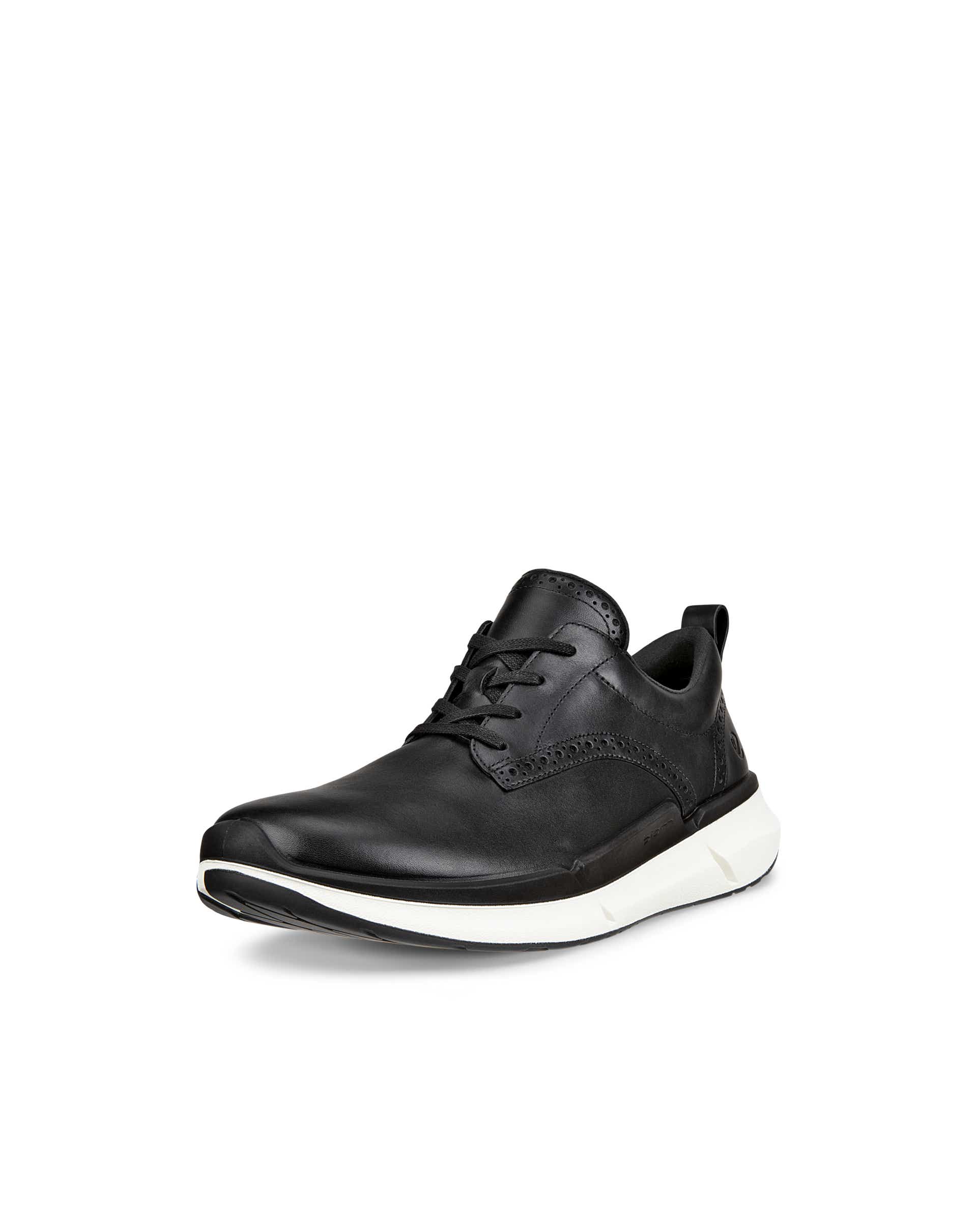 Men's ECCO® Biom 2.2 Leather Sneaker - Black - Main