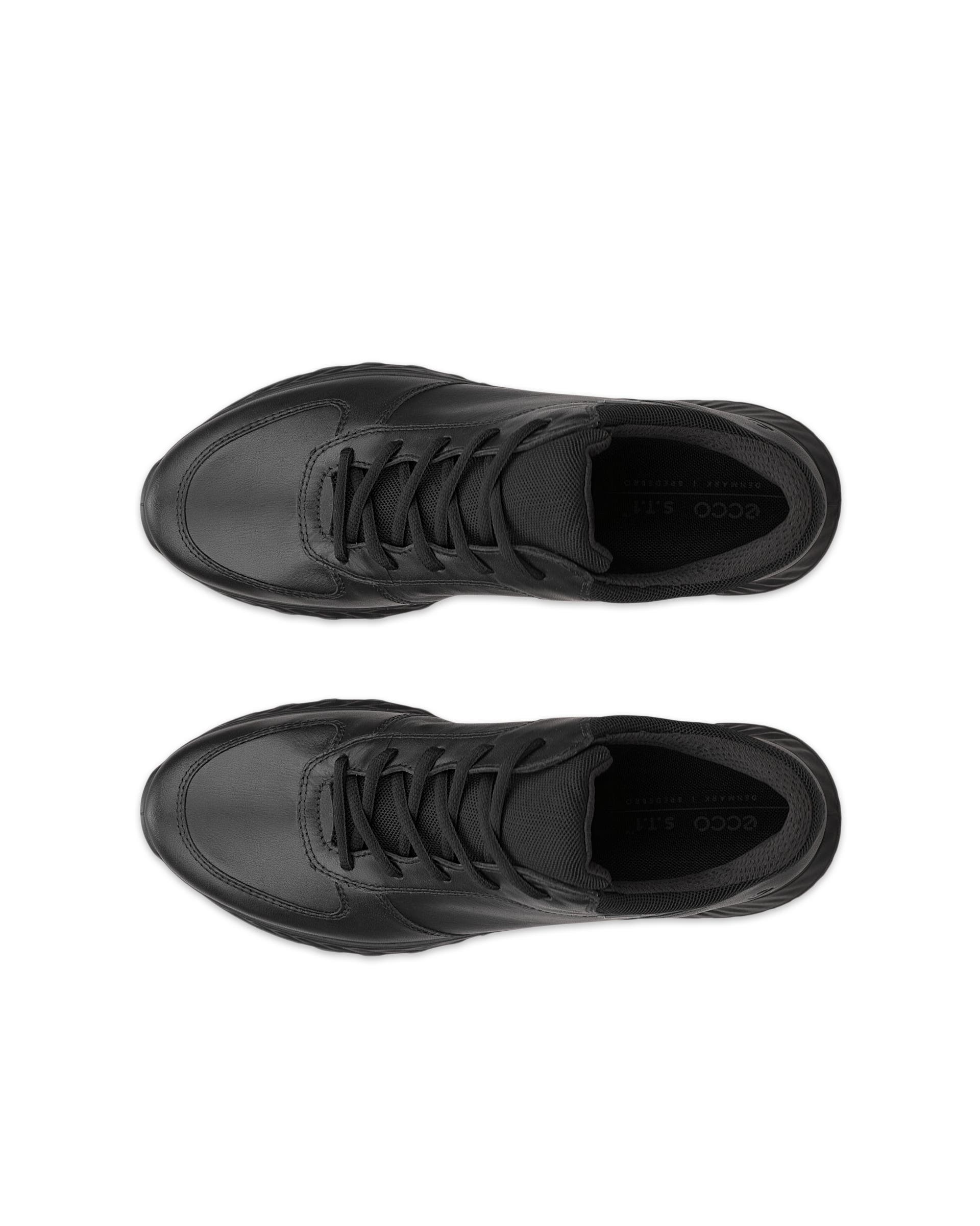 Dámske outdoorové kožené tenisky Gore-Tex ECCO® Exostride - Čierna - Top left pair