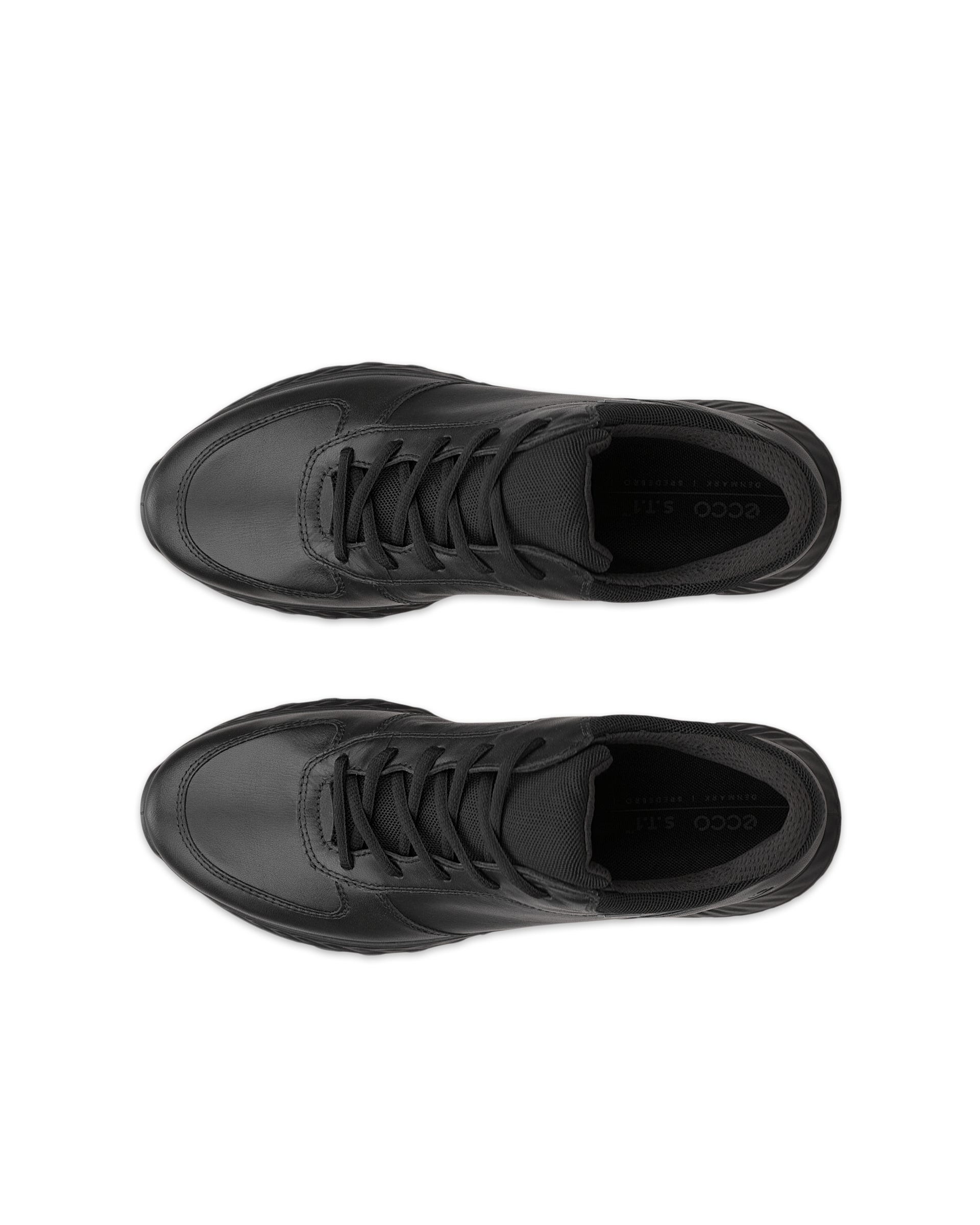 Dámske outdoorové kožené tenisky Gore-Tex ECCO® Exostride - Čierna - Top left pair