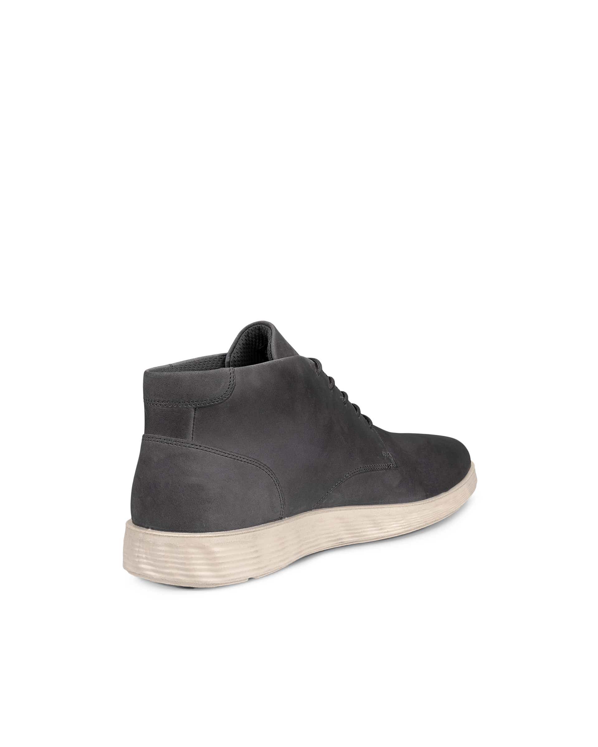 Men's ECCO® S Lite Hybrid Gore-Tex Chukka Boot - Grey - Back
