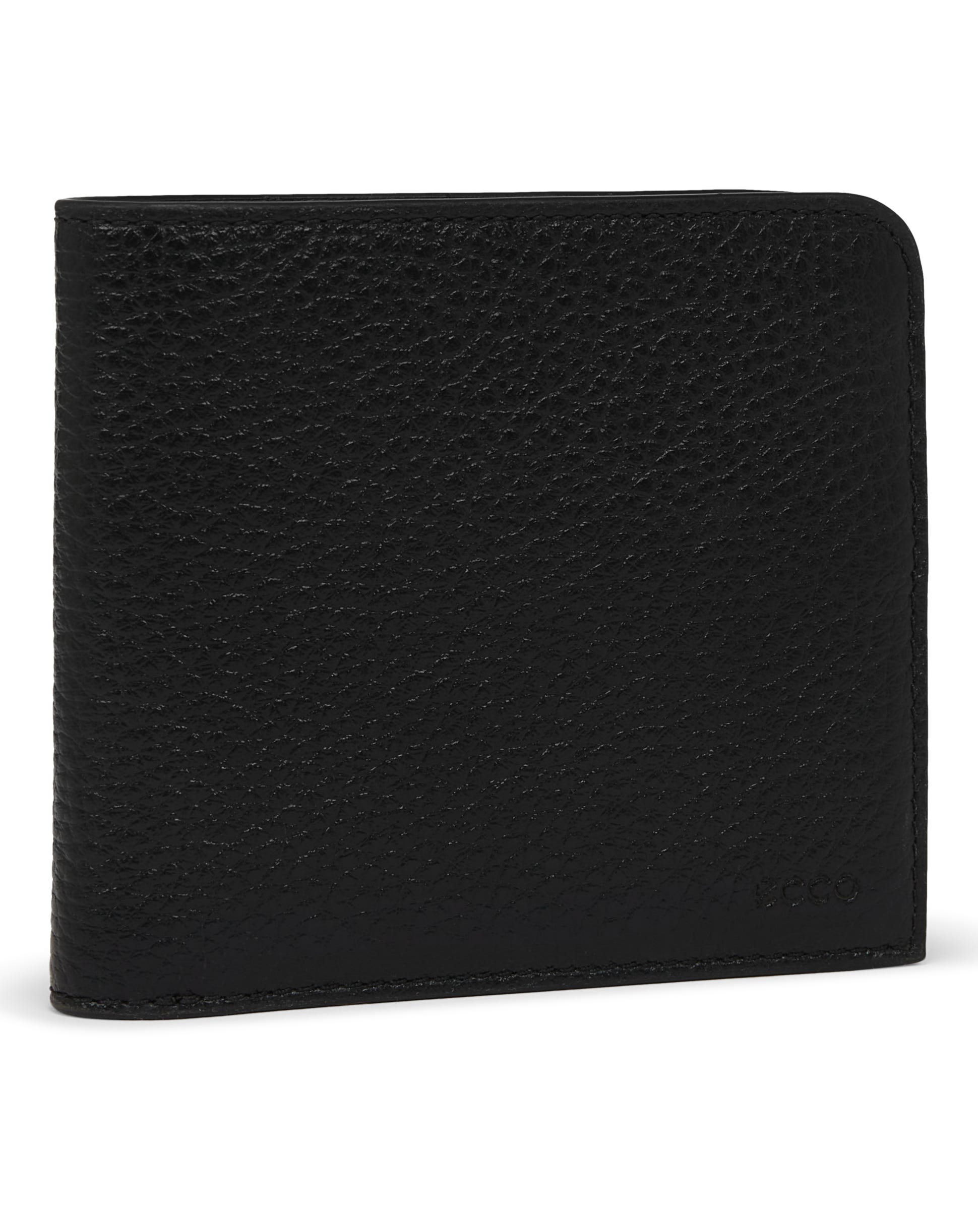 ECCO® Small Leather Wallet - Black - Main