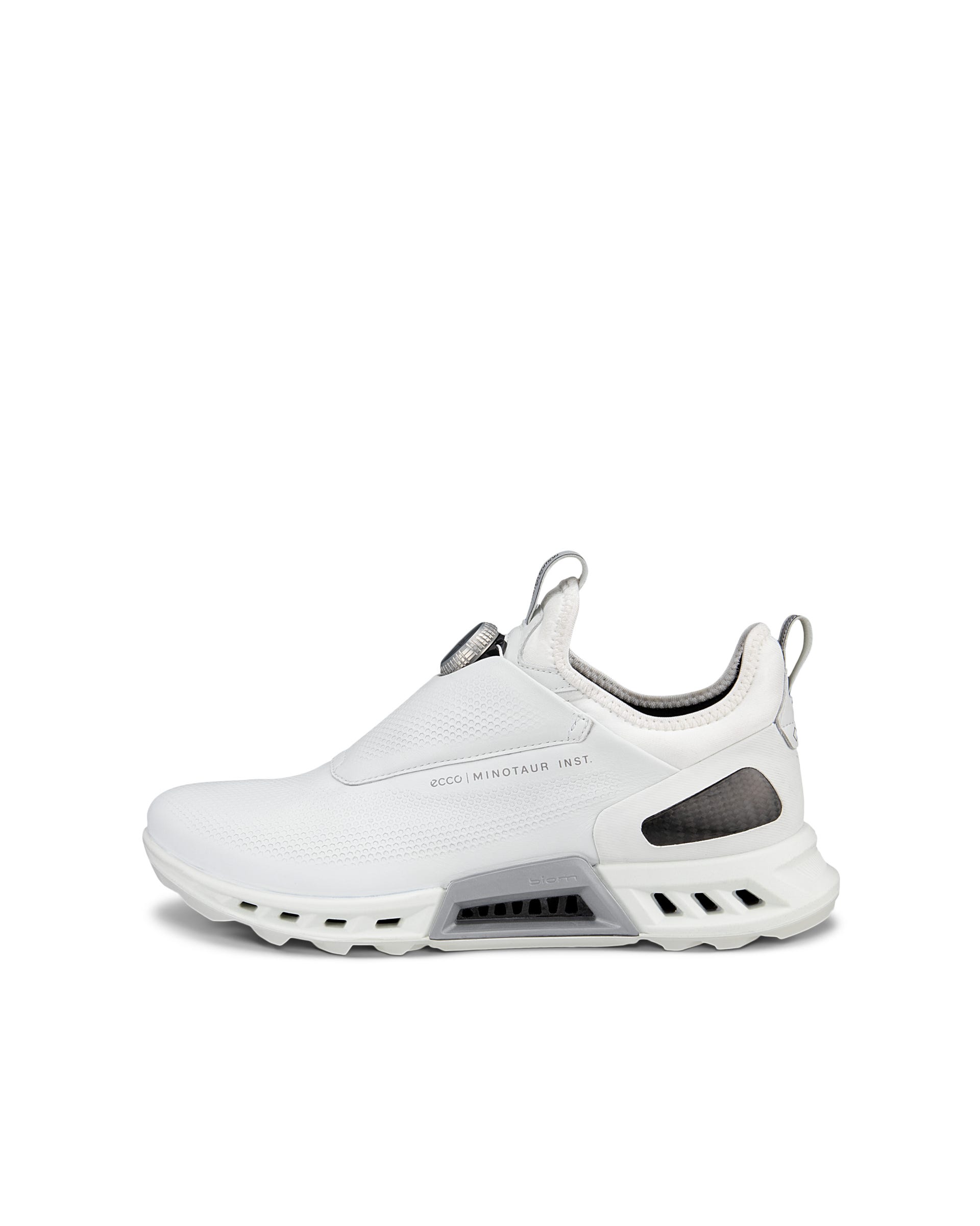 ECCO Golf BIOM C4 メンズ レザーGore-Texゴルフシューズ - ホワイト - Outside