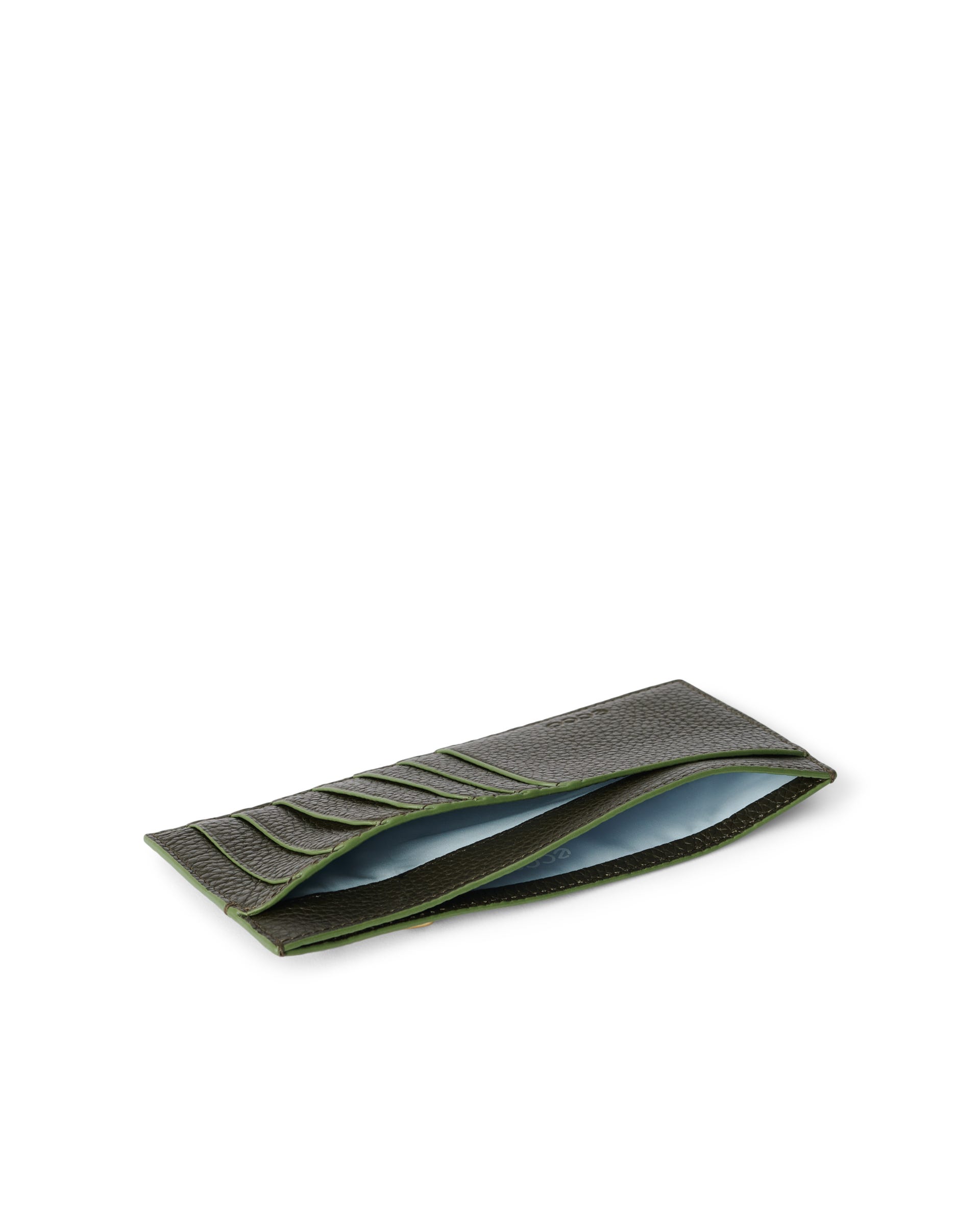 ECCO Wallet Pebbled レザーウォレット - グリーン - Inside