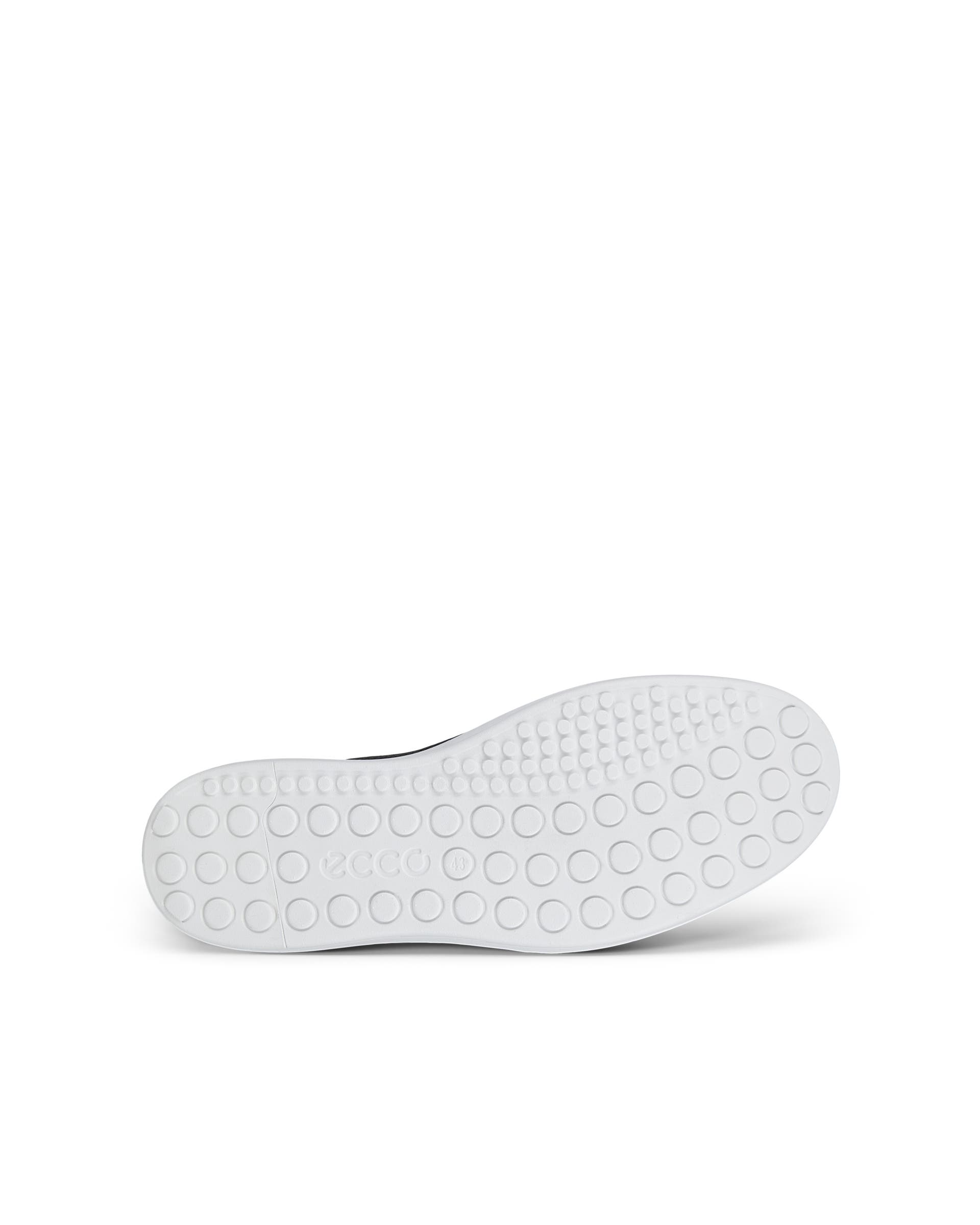 ECCO Soft 60 メンズ レザースニーカー - ブラック - Sole