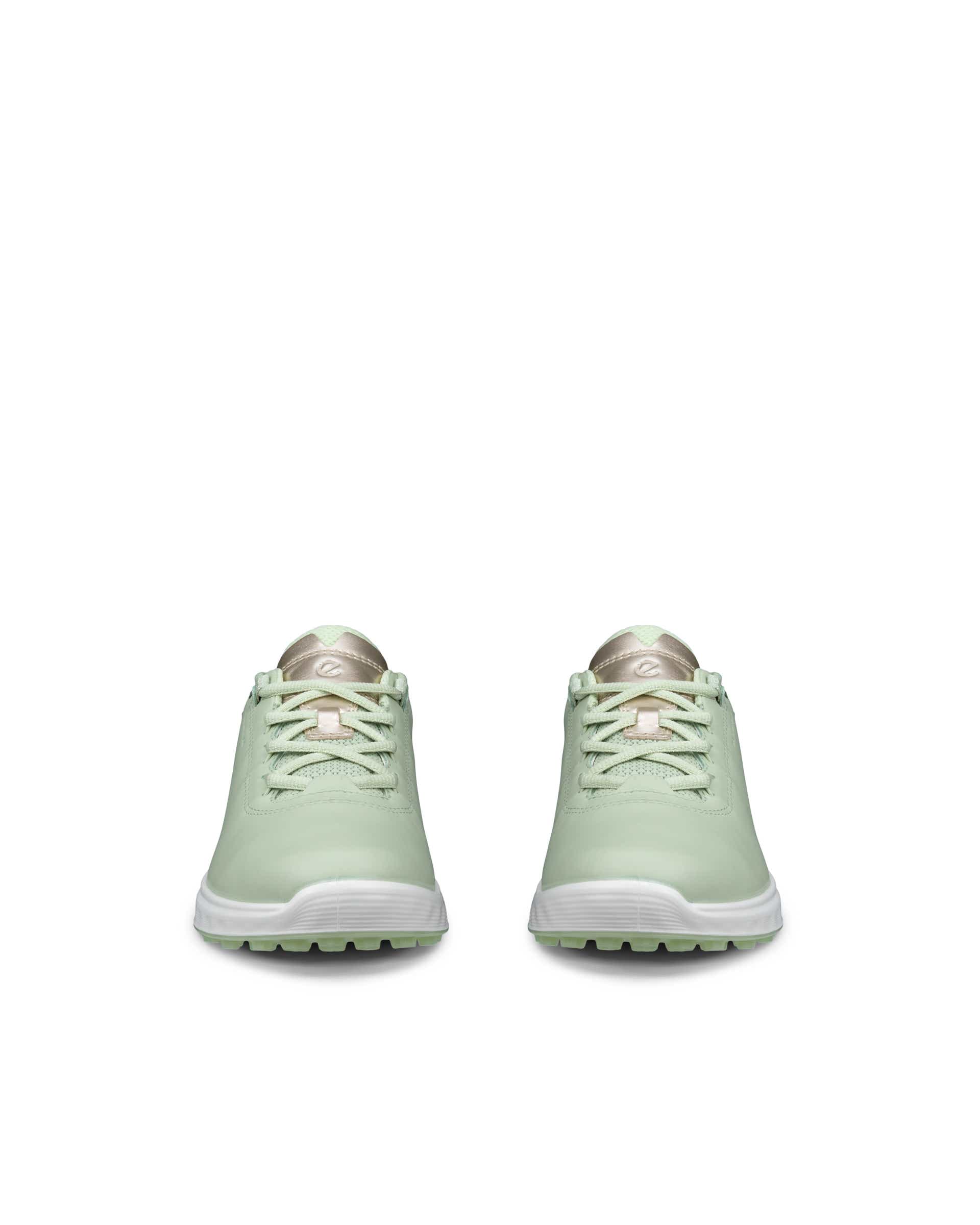 Zapatos golf impermeable de piel ECCO® Golf S-Casual para mujer - Verde - Front pair
