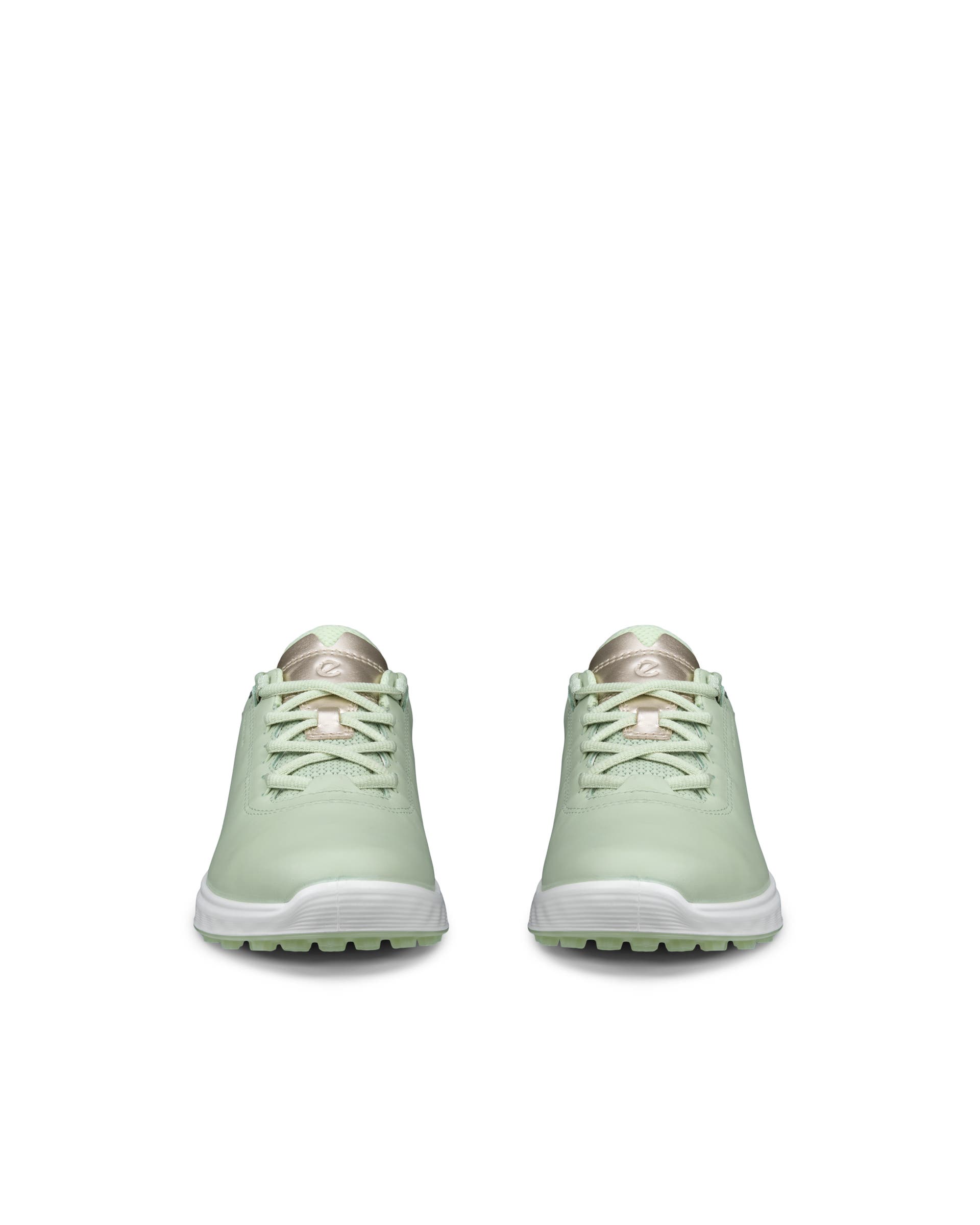 Zapatos golf impermeable de piel ECCO® Golf S-Casual para mujer - Verde - Front pair